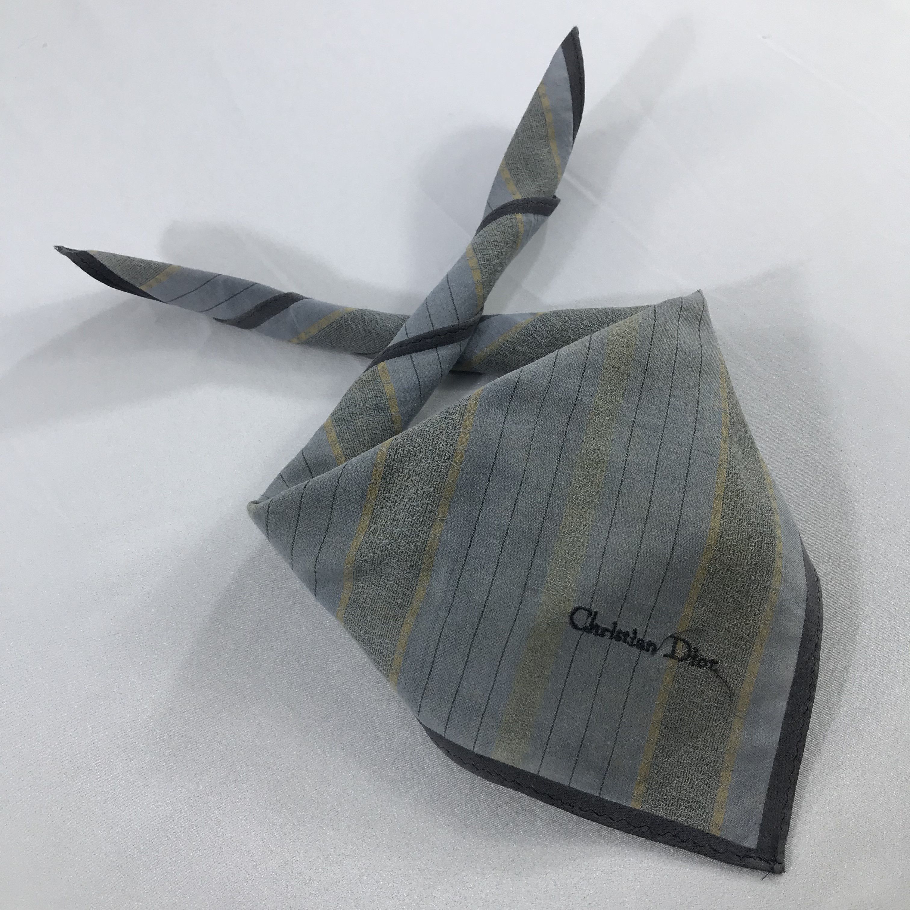 Vintage Christian Dior Bandana / Handkerchief / Neckerchief - S2166 Size ONE SIZE - 4 Thumbnail