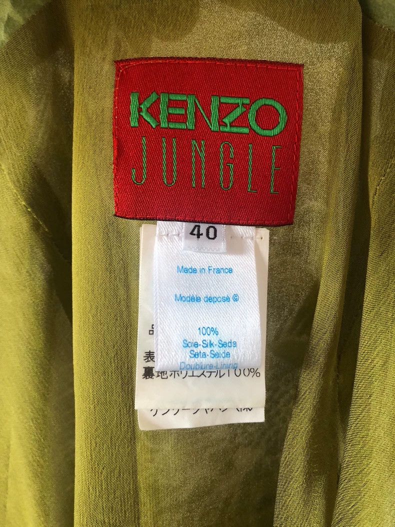 Kenzo KENZO Silk printed sling dress vintage Size XS / US 0-2 / IT 36-38 - 6 Thumbnail