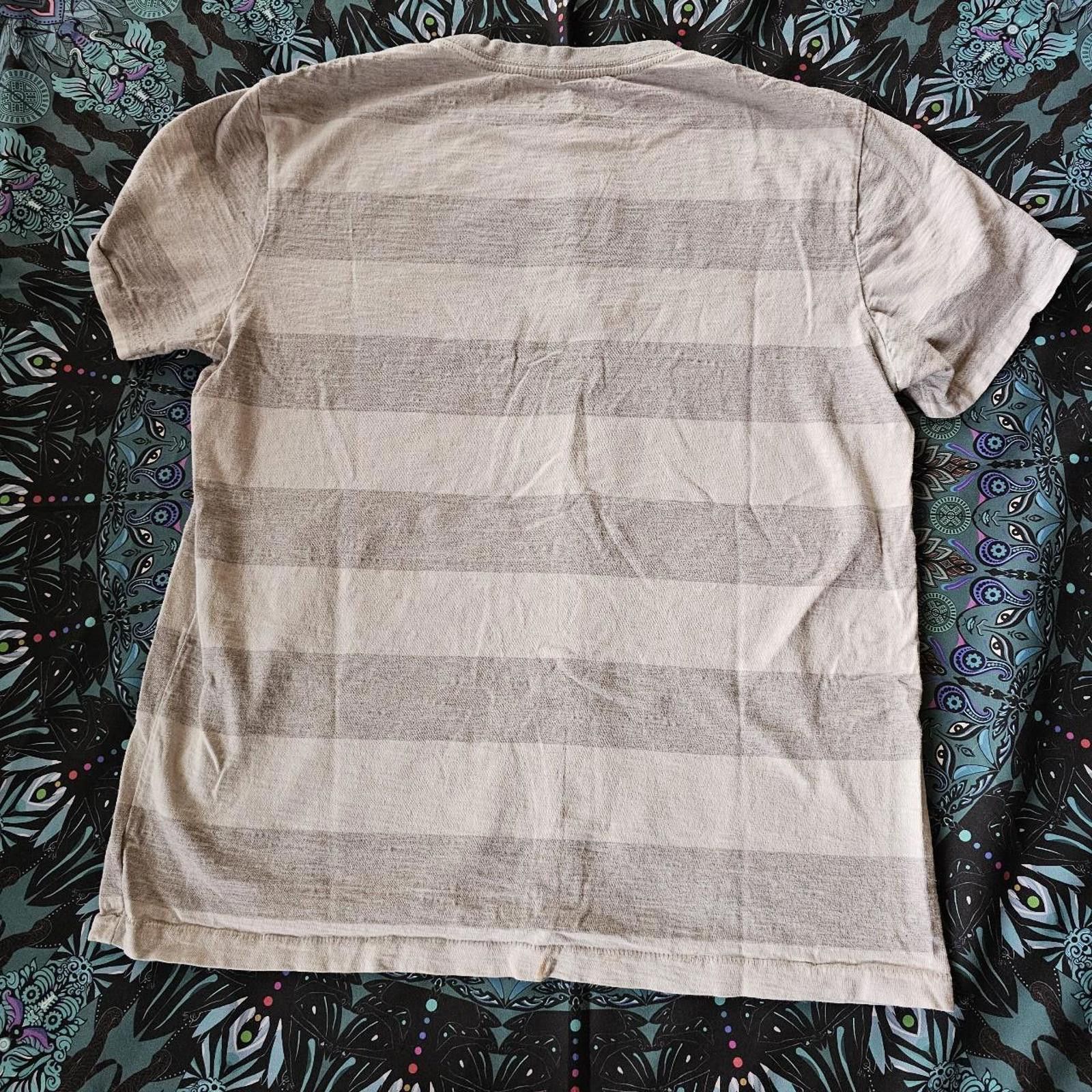 American Eagle Outfitters American Eagle Outfitters Men's Grey and White Tshirt Size US L / EU 52-54 / 3 - 5 Thumbnail