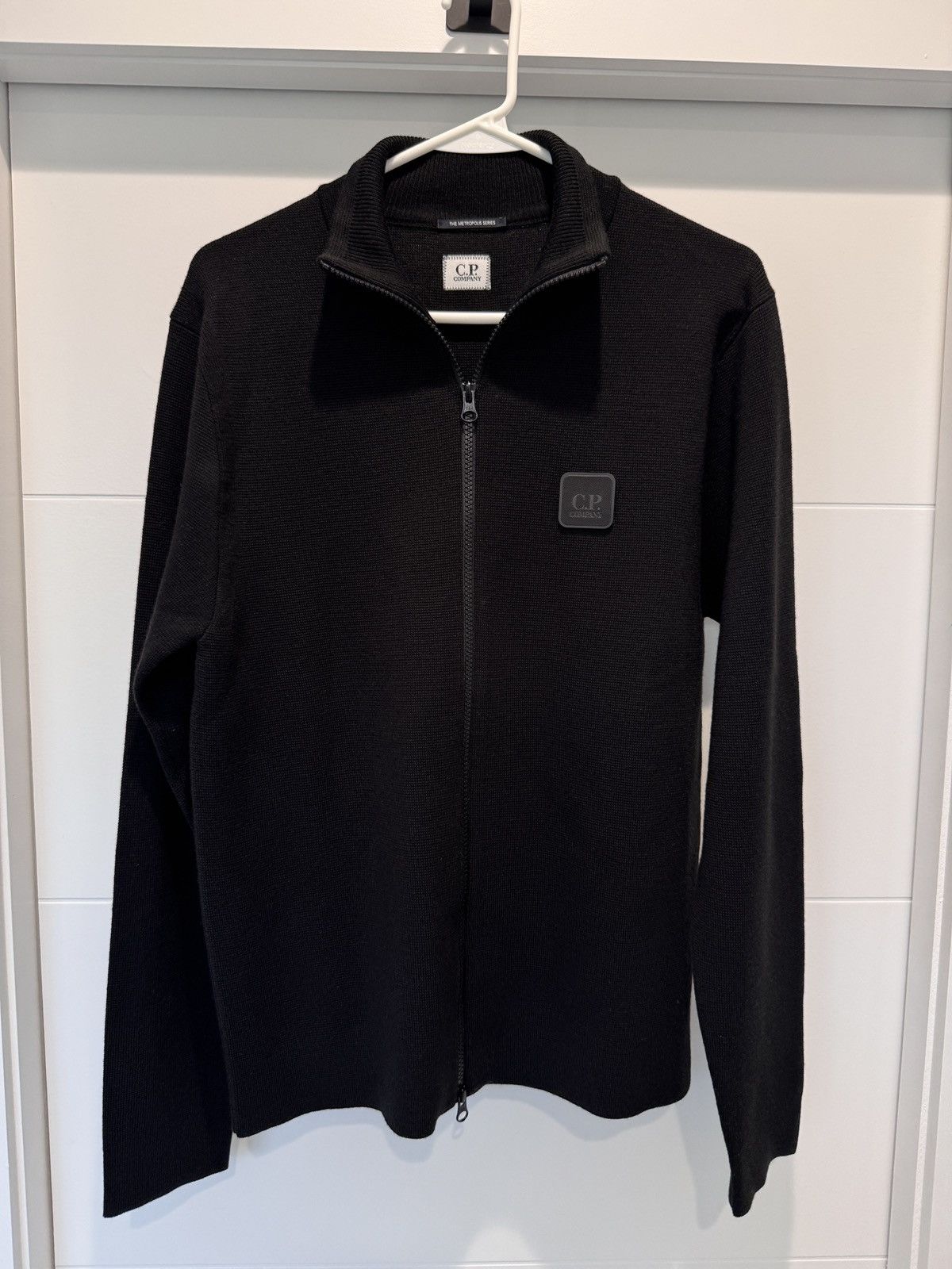 C.P. Company CP Company Metropolis Merino Wool Knit Full Zip Black Sz 50 Size US S / EU 44-46 / 1 - 1 Thumbnail