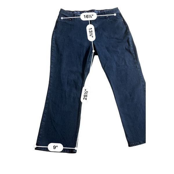 Denim & Co. D&Co. Denim & Company ankle jeans size 22W Size 42" / US 20 - 5 Thumbnail
