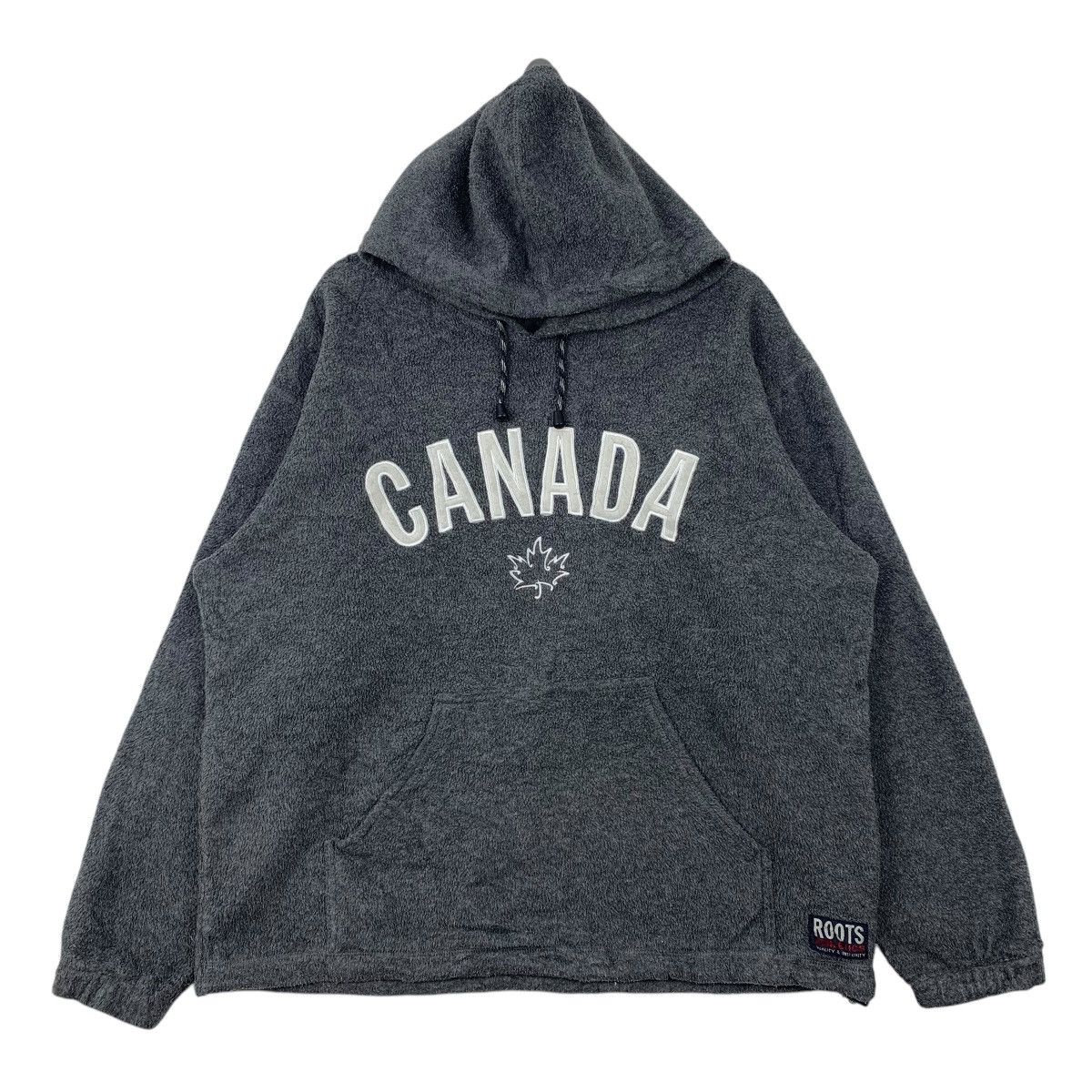 Other ROOT ATHLETICS Canada Big Logo Fleece Hoodie Pullover Jumper Size US XL / EU 56 / 4 - 1 Thumbnail