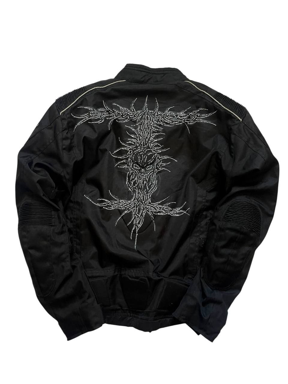 Le Grande Bleu (L.G.B.) rare moto tribal metal jacket Size US XL / EU 56 / 4 - 2 Thumbnail