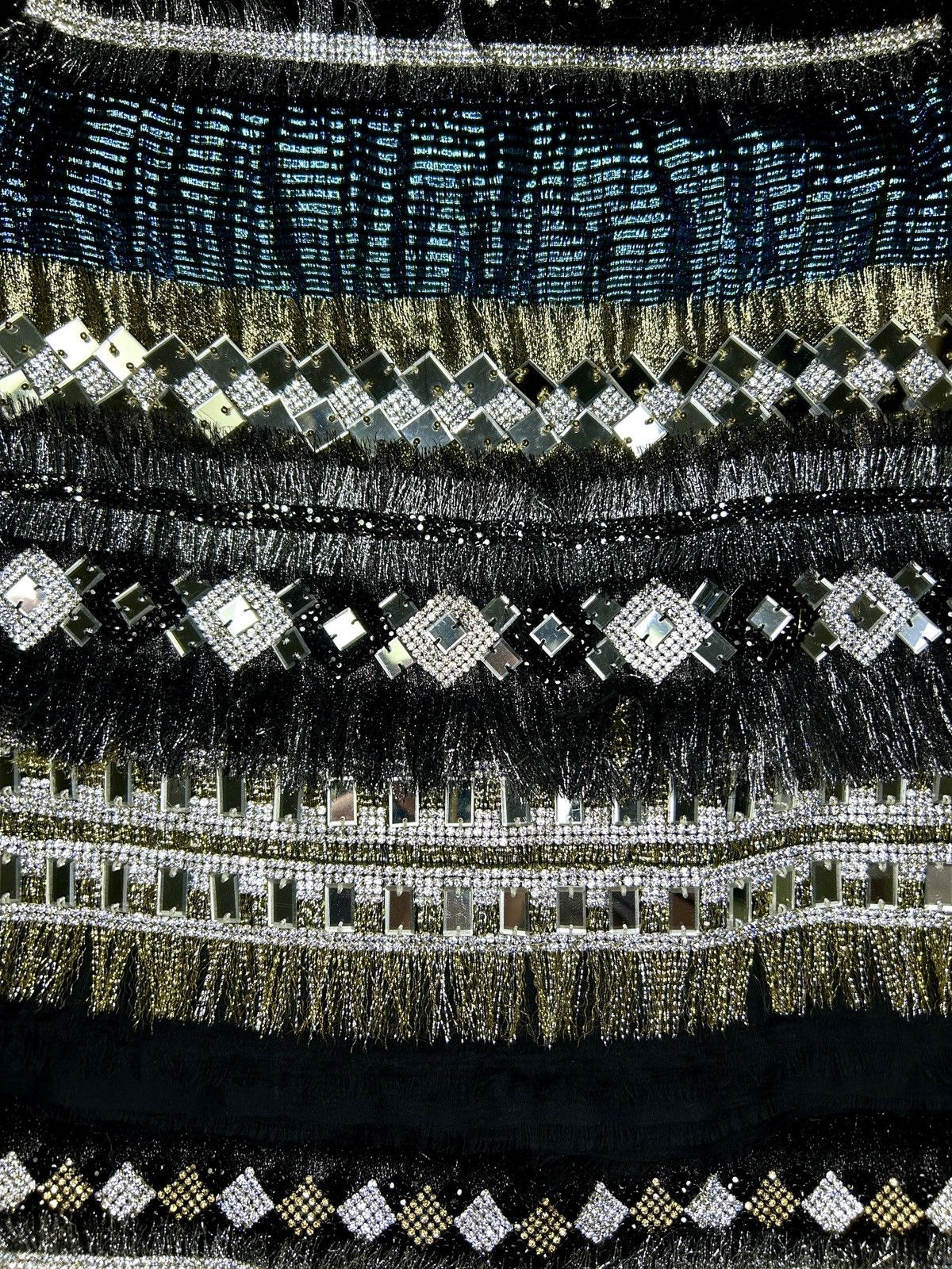 Balmain F/W 11 Swarovski Embellished Top Size S / US 4 / IT 40 - 7 Thumbnail