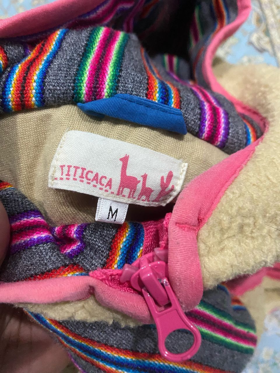Japanese Brand × Native × Vintage Vintage Titicaca Native Fleece Hoodies Jacket Size US M / EU 48-50 / 2 - 3 Thumbnail