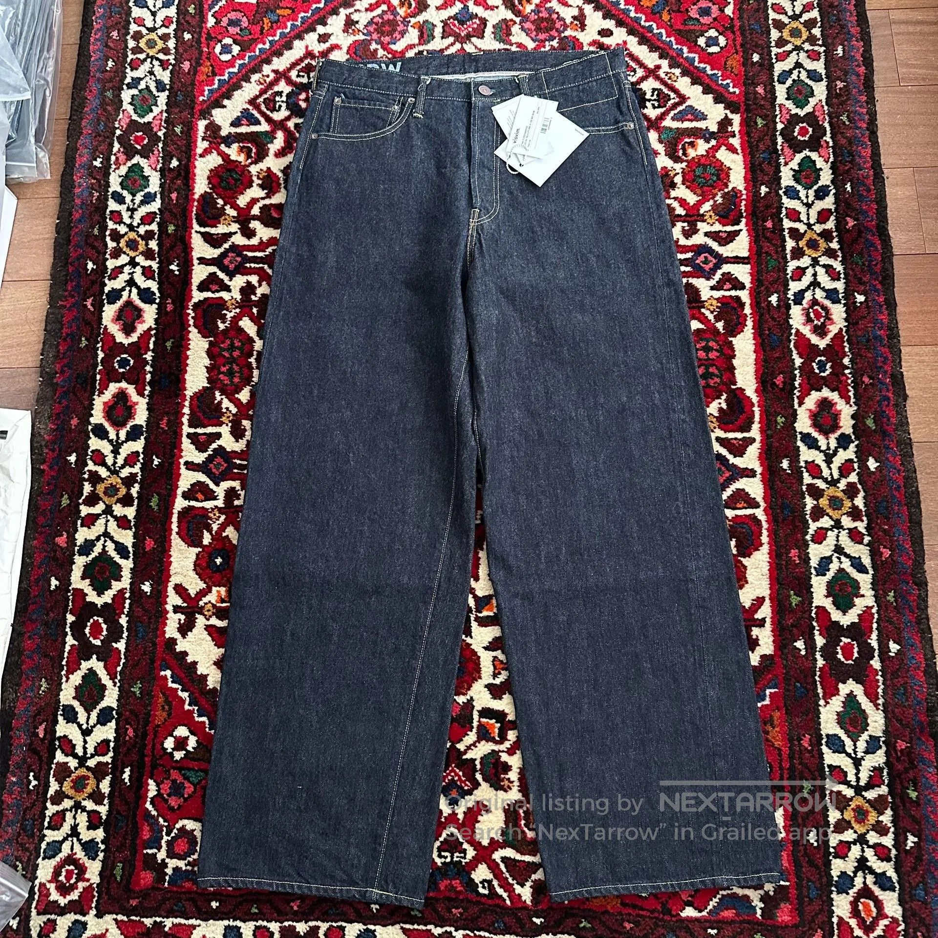 Visvim Visvim EX Wide Denim Pants W32L30. Size US 30 / EU 46 - 2 Thumbnail