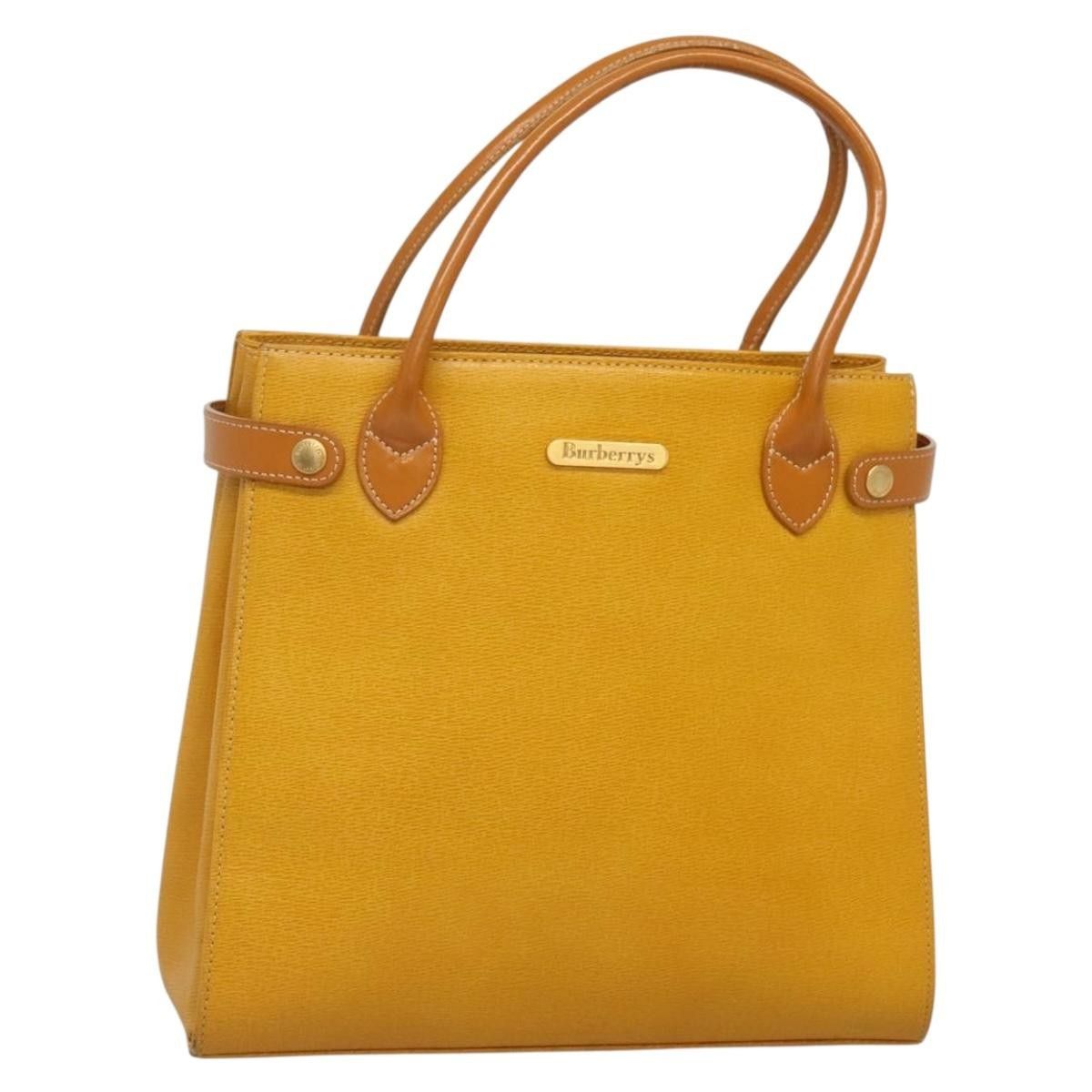 Burberry Burberry Vintage Handbag Leather Size ONE SIZE - 1 Thumbnail