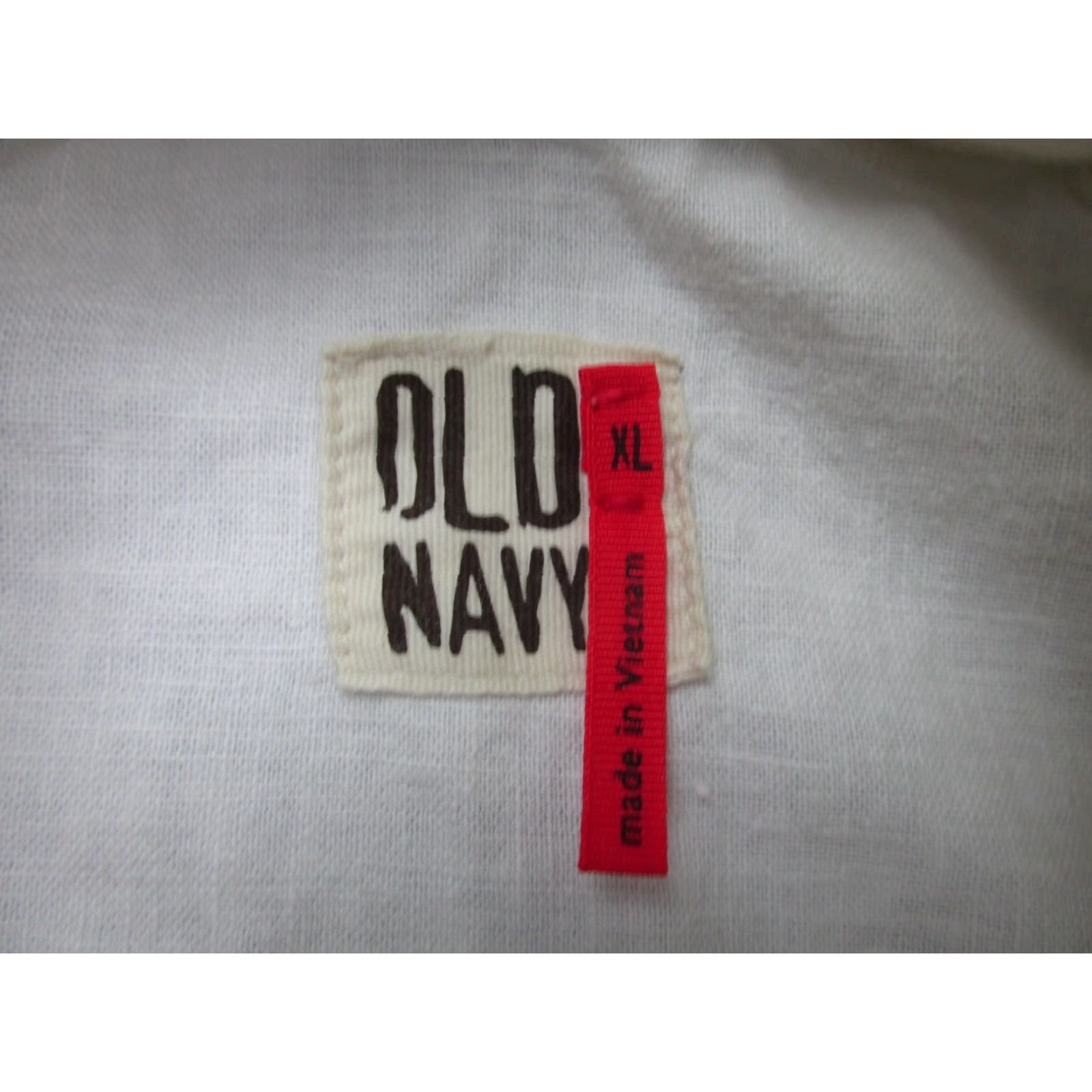 Old Navy Old Navy Jacket Womens XL White Linen Blend Hooded Anorak Zip Pockets Belted Size XL / US 12-14 / IT 48-50 - 5 Thumbnail