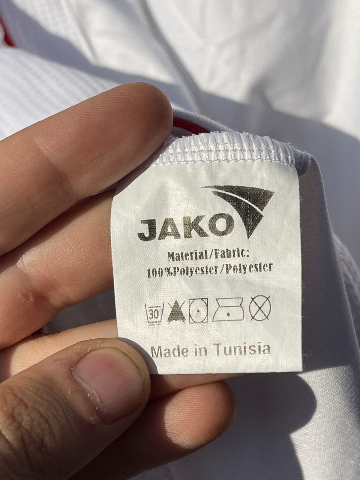 Vintage 2008 Very Rare Jako Georgia Home Jersey Soccer Vintage Size US XL / EU 56 / 4 - 15 Thumbnail