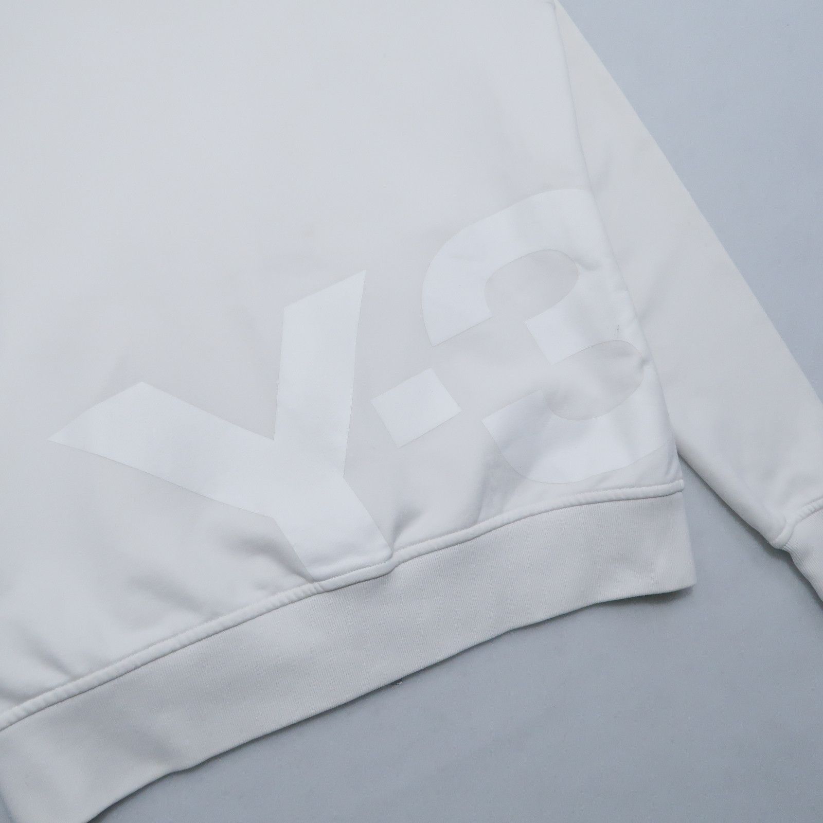 Adidas × Y-3 S/S 2008 Y-3 Yohji Yamamoto Big Logo Back Zip Hoodie Size US S / EU 44-46 / 1 - 3 Thumbnail