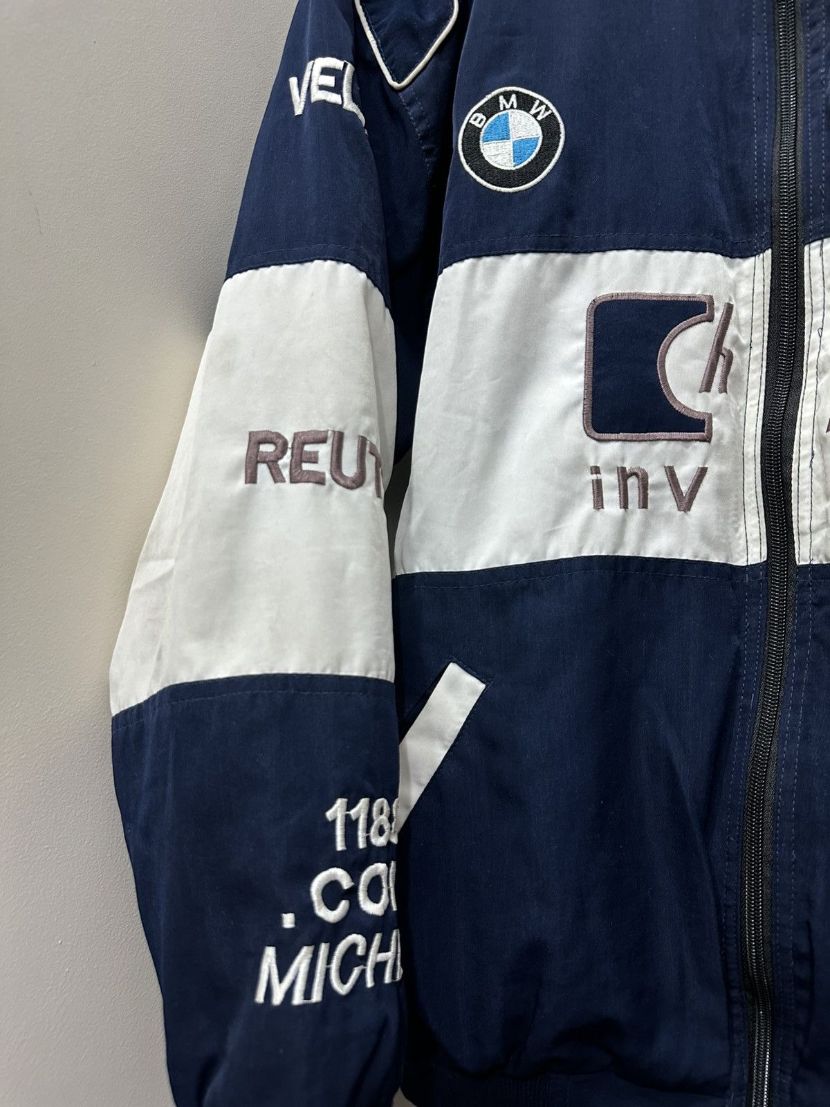 BMW Crazy Vintage Bmw Bomber Jacket 🏎️🏁 Size US S / EU 44-46 / 1 - 3 Thumbnail