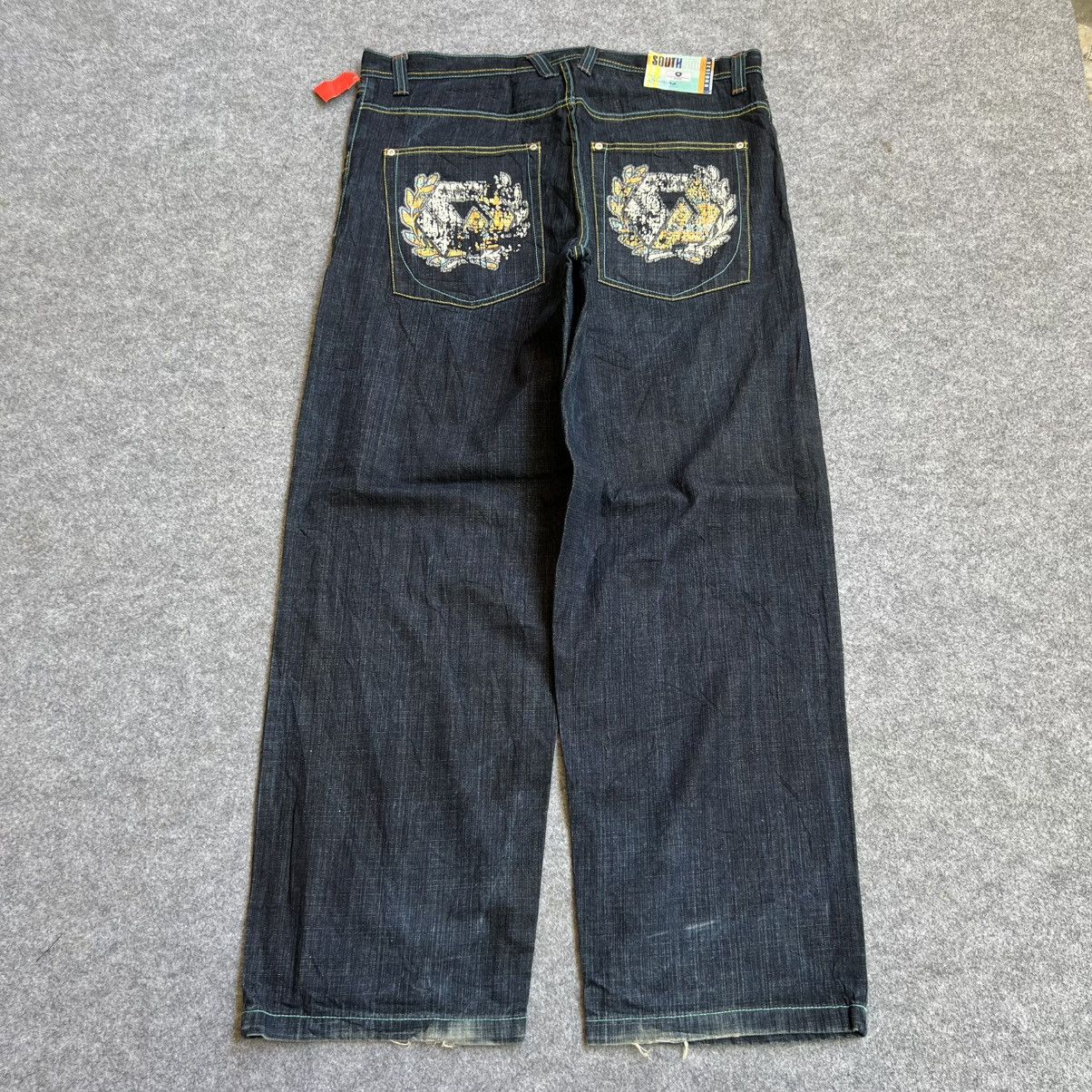 Southpole × Vintage Vintage South Pole Blue Tab Baggy Jeans Size US 42 / EU 58 - 1 Thumbnail