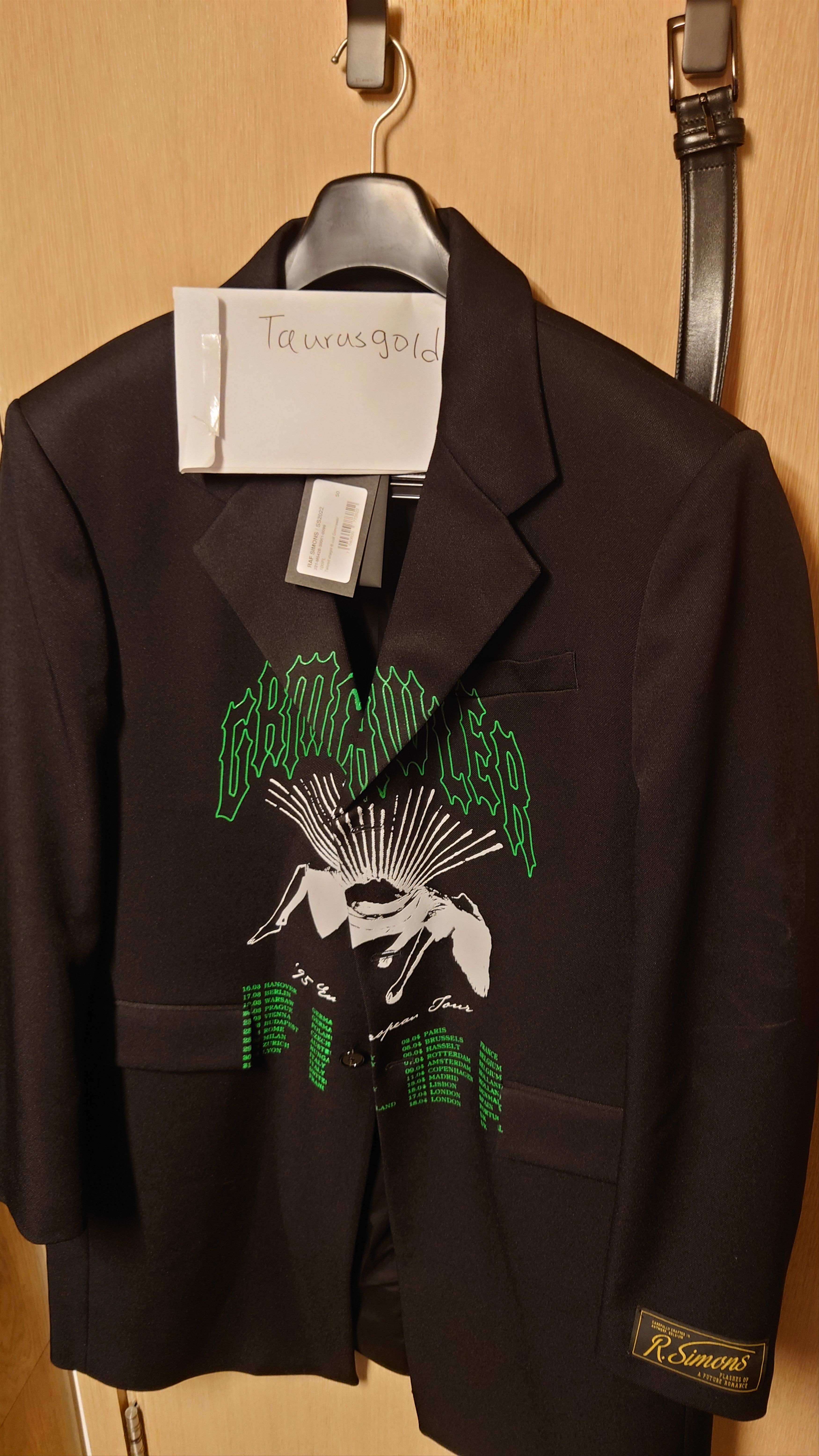 Raf Simons SS22 Grimcrawler Blazer Jacket Size US M / EU 48-50 / 2 - 1 Thumbnail
