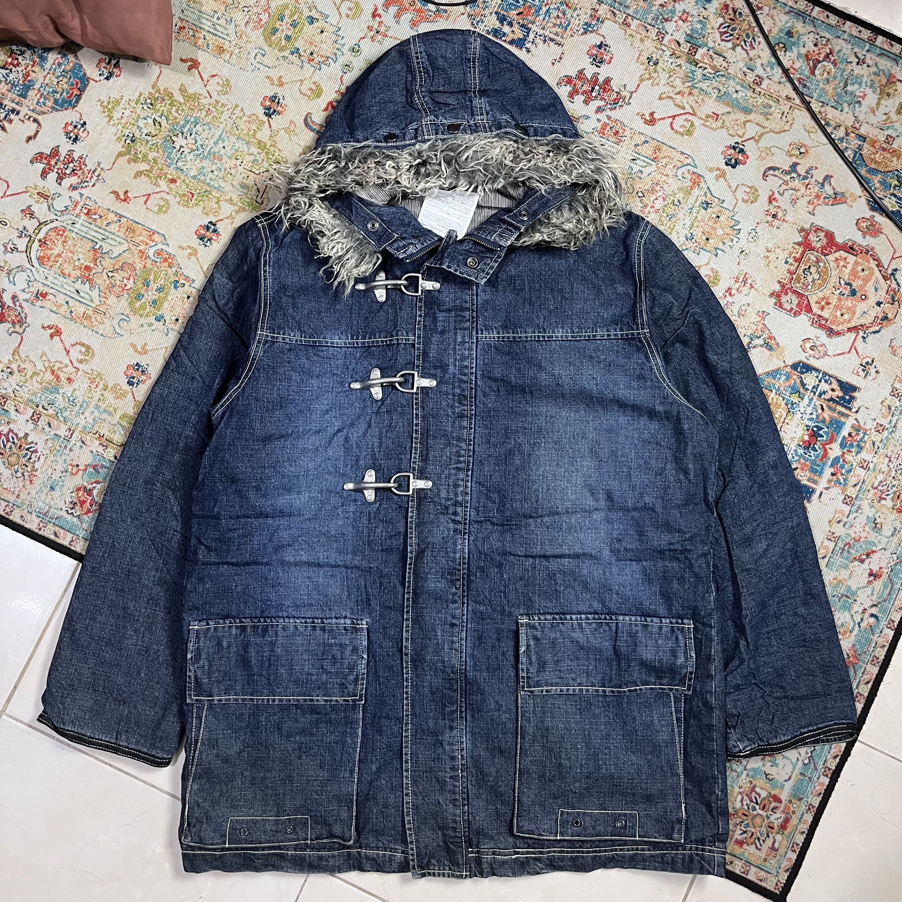 Designer × Japanese Brand 2000s Road runner nautical toggle jacket style CPRL bondage Size US L / EU 52-54 / 3 - 1 Thumbnail
