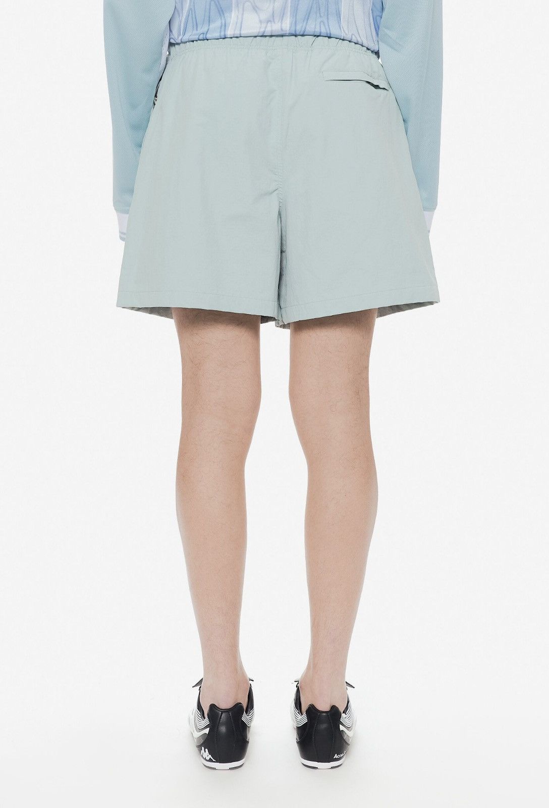 Acne Studios Last Acne Studios x Kappa Logo Nylon Blue Shorts Size US 30 / EU 46 - 2 Thumbnail