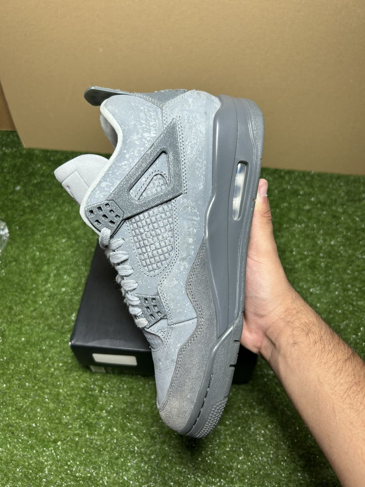 Jordan Brand Jordan 4 Wet Cement Size US 9.5 / EU 42-43 - 7 Thumbnail