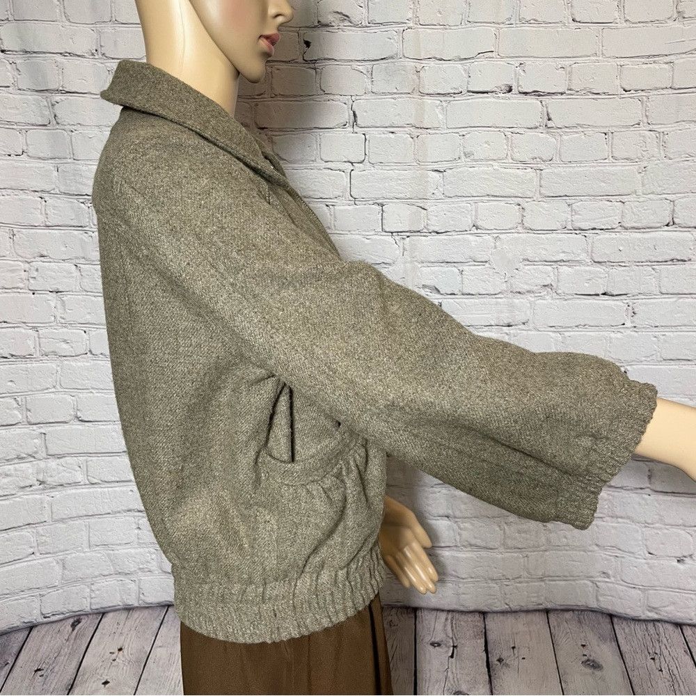 Other Vintage Moto Wool Blend 3/4 Sleeve Jacket Size 6 Size M / US 6-8 / IT 42-44 - 3 Thumbnail