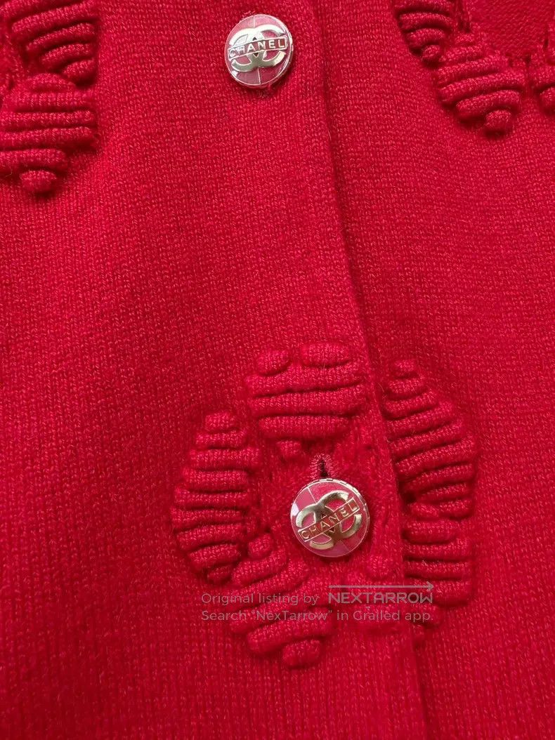 Chanel Chanel Cashmere cardigan coat Size XS / US 0-2 / IT 36-38 - 3 Thumbnail