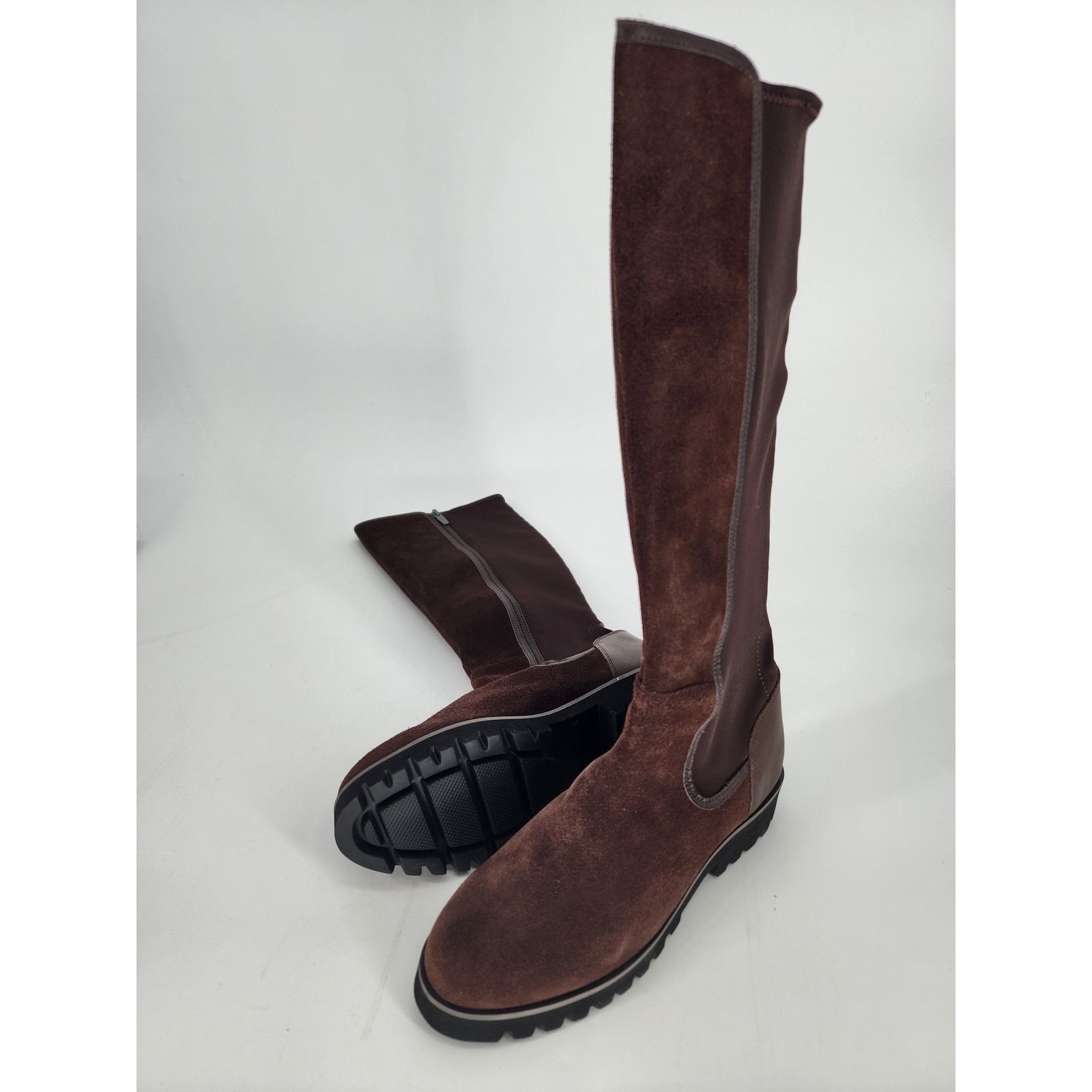Donald Pliner Donald Pliner Erwincs Leather Knee High Brown Boots Size 5.5 Size US 5.5 / IT 35.5 - 10 Thumbnail