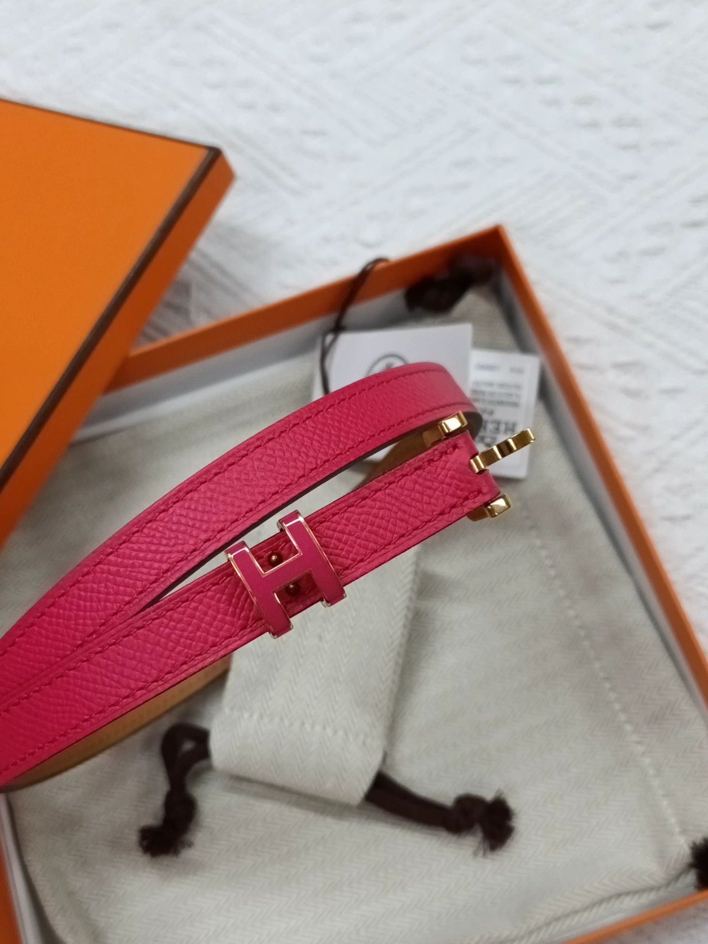 Hermes Hermes Pop H Belt New w/ Box, Dust Bag, Cert Size ONE SIZE - 2 Thumbnail