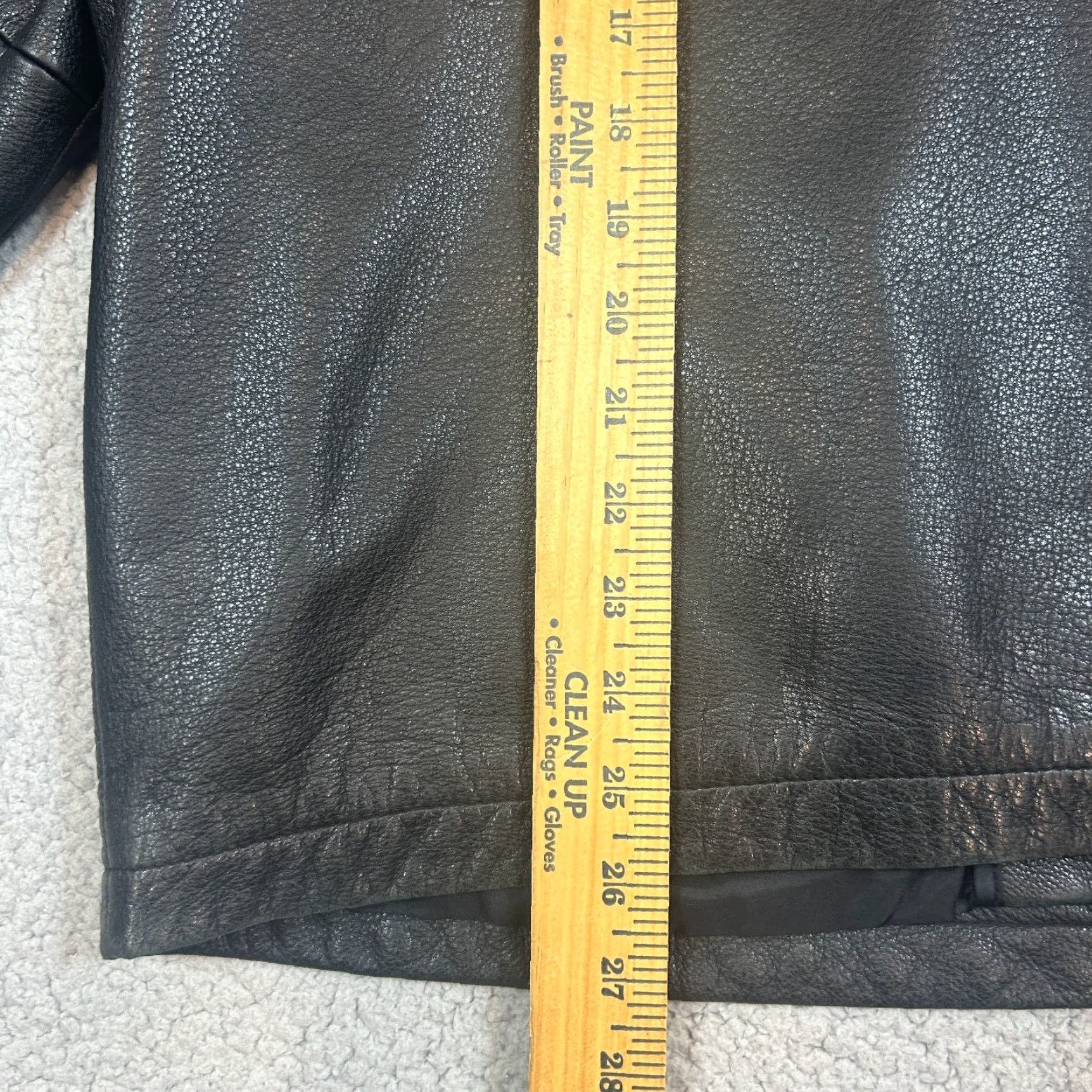 Brooks Brothers Brooks Brothers 346 Leather Jacket Mens Large Black Wool Lined Detachable Vest Jacket Men's Black 346 Bomber Lined Pockets Wool Dry Clean Only Size US L / EU 52-54 / 3 - 7 Thumbnail
