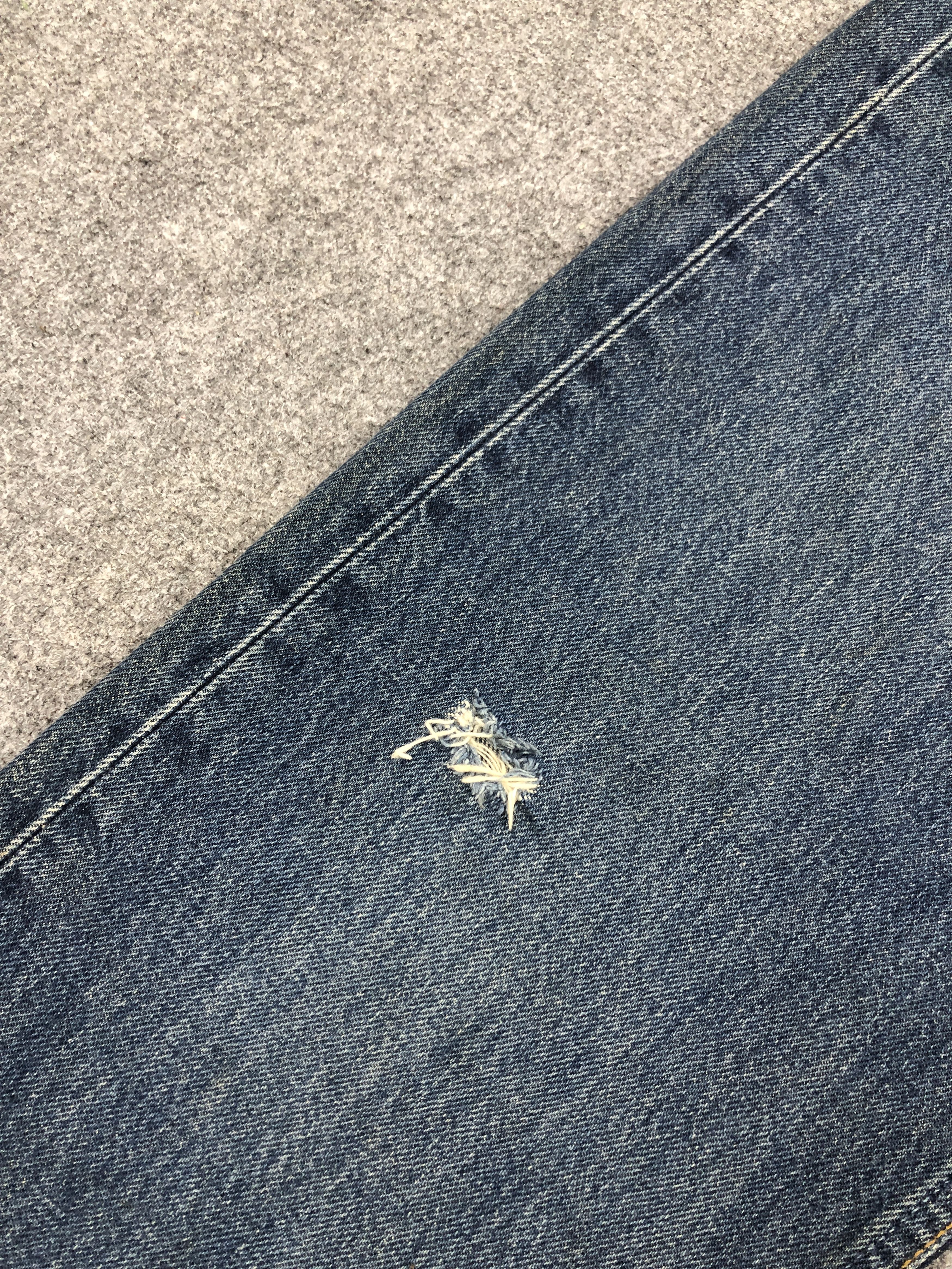 Levi's × Vintage Denim Blue Vintage 90s Levi's 501 Jeans Size US 30 / EU 46 - 10 Thumbnail