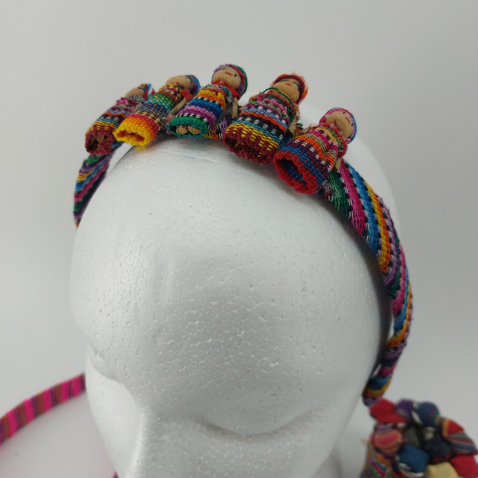 Other Guatemala Head Bands Hair Clips Accessories Handmade Dolls Size ONE SIZE - 9 Thumbnail