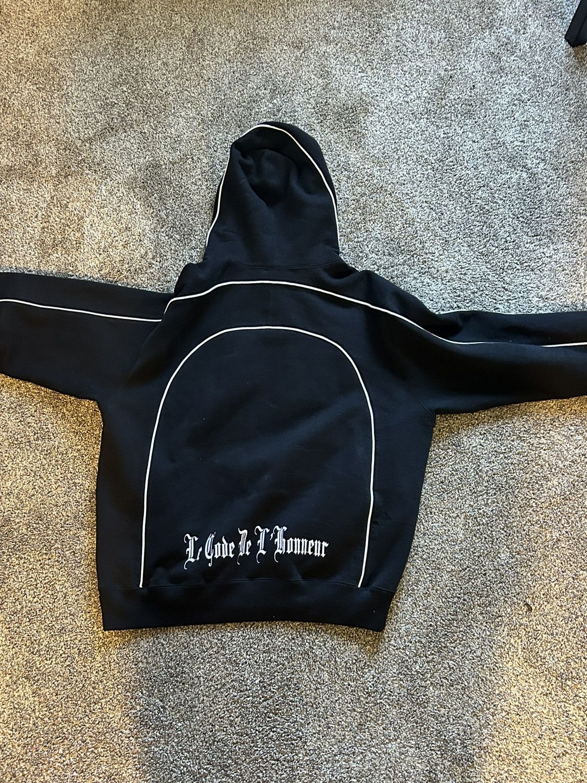 Supreme Supreme Curve Piping Hooded Sweatshirt Size US M / EU 48-50 / 2 - 2 Thumbnail