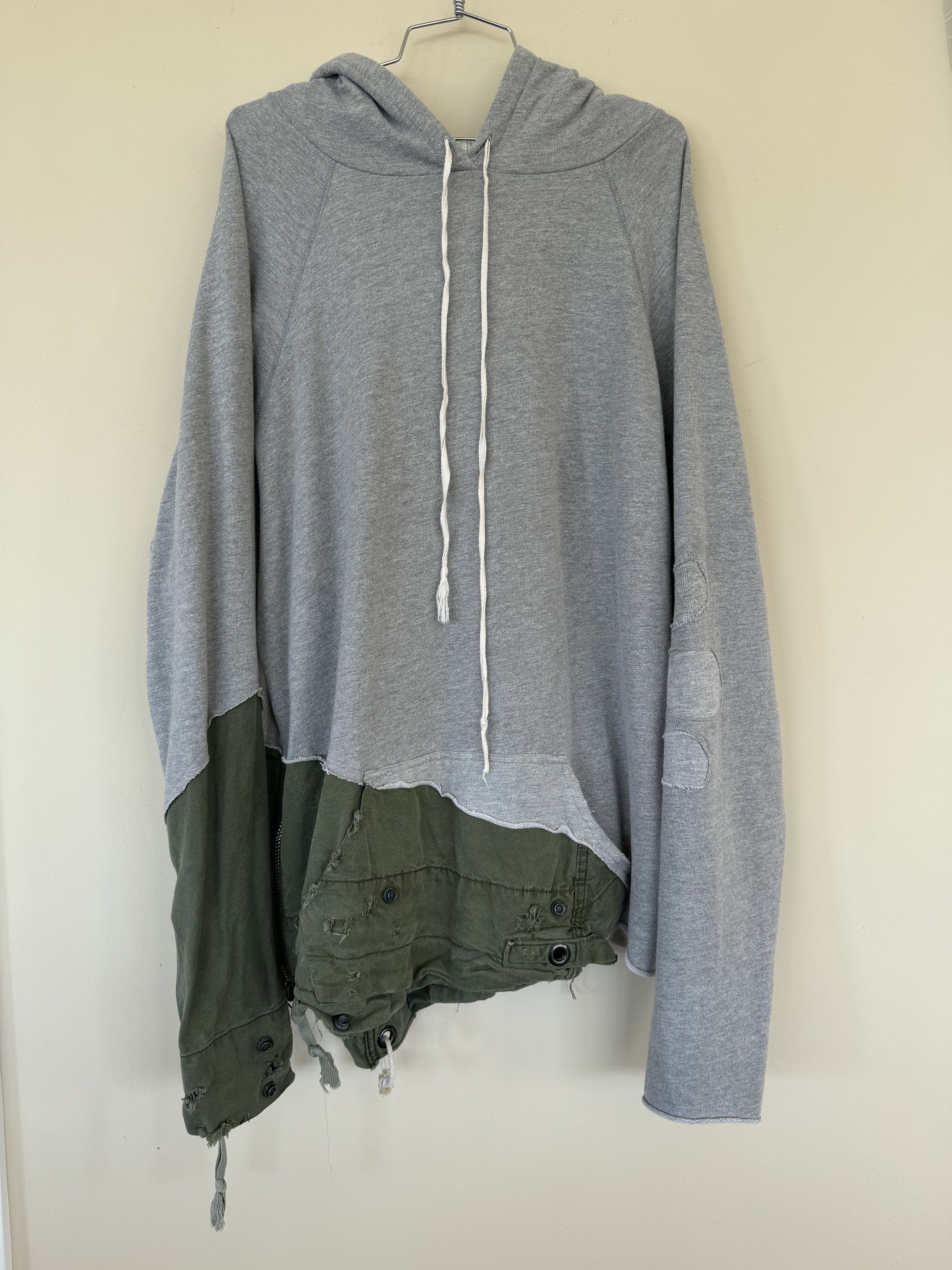 Greg Lauren Greg Lauren Hybrid Hoodie Size US XL / EU 56 / 4 - 1 Thumbnail
