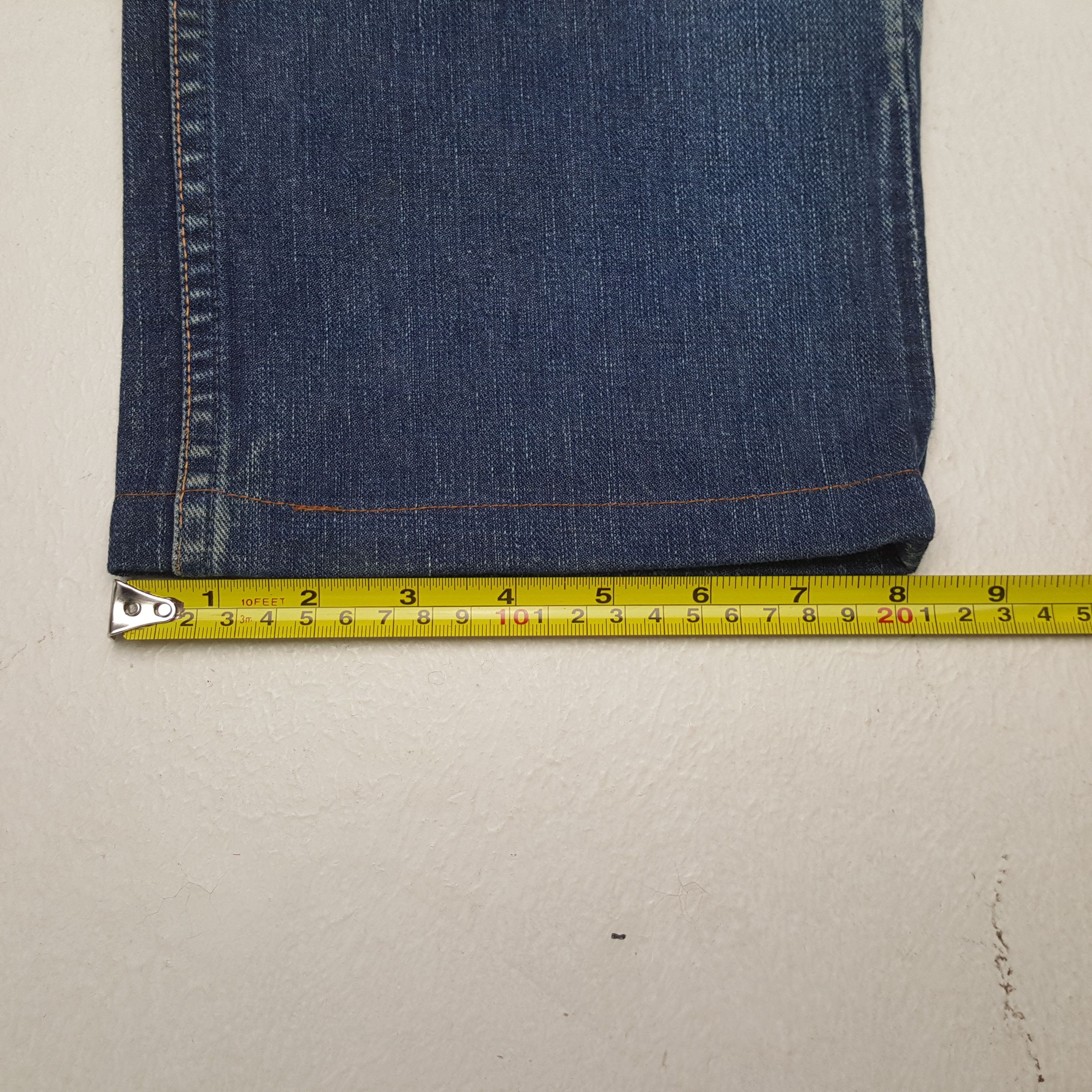 Vintage Head Light Japanese Streetwear Style Jeans RR13 Size US 30 / EU 46 - 10 Thumbnail