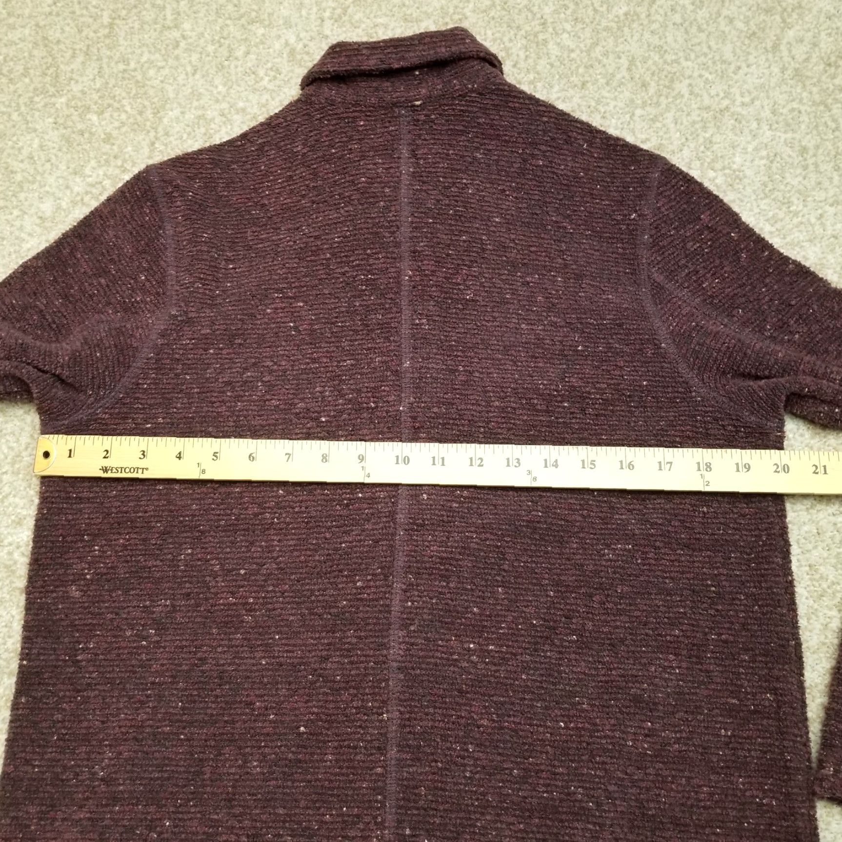 The Territory Ahead VINTAGE The Territory Ahead Sweater Womens M Purple Long Sleeve Cardigan Casual VTG Size M / US 6-8 / IT 42-44 - 7 Thumbnail