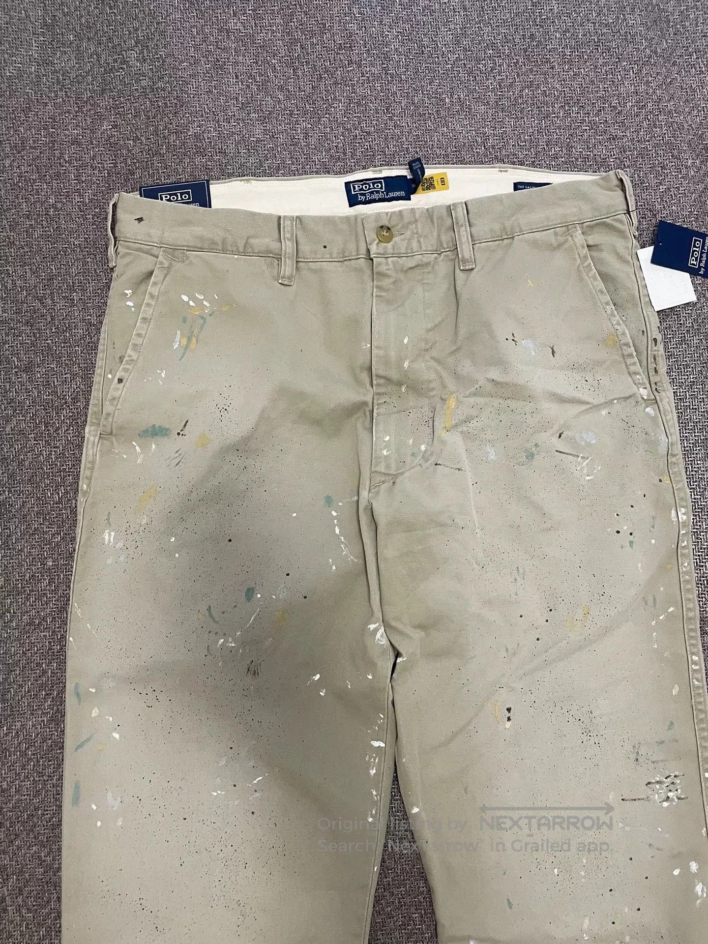 Polo Ralph Lauren Polo Ralph Lauren Patchwork Distressed Pants. Size US 34 / EU 50 - 2 Thumbnail