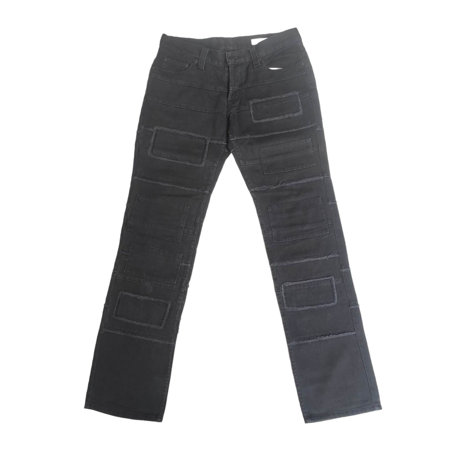 Vintage World Wide Love Patchwork Hagi Denim Jeans