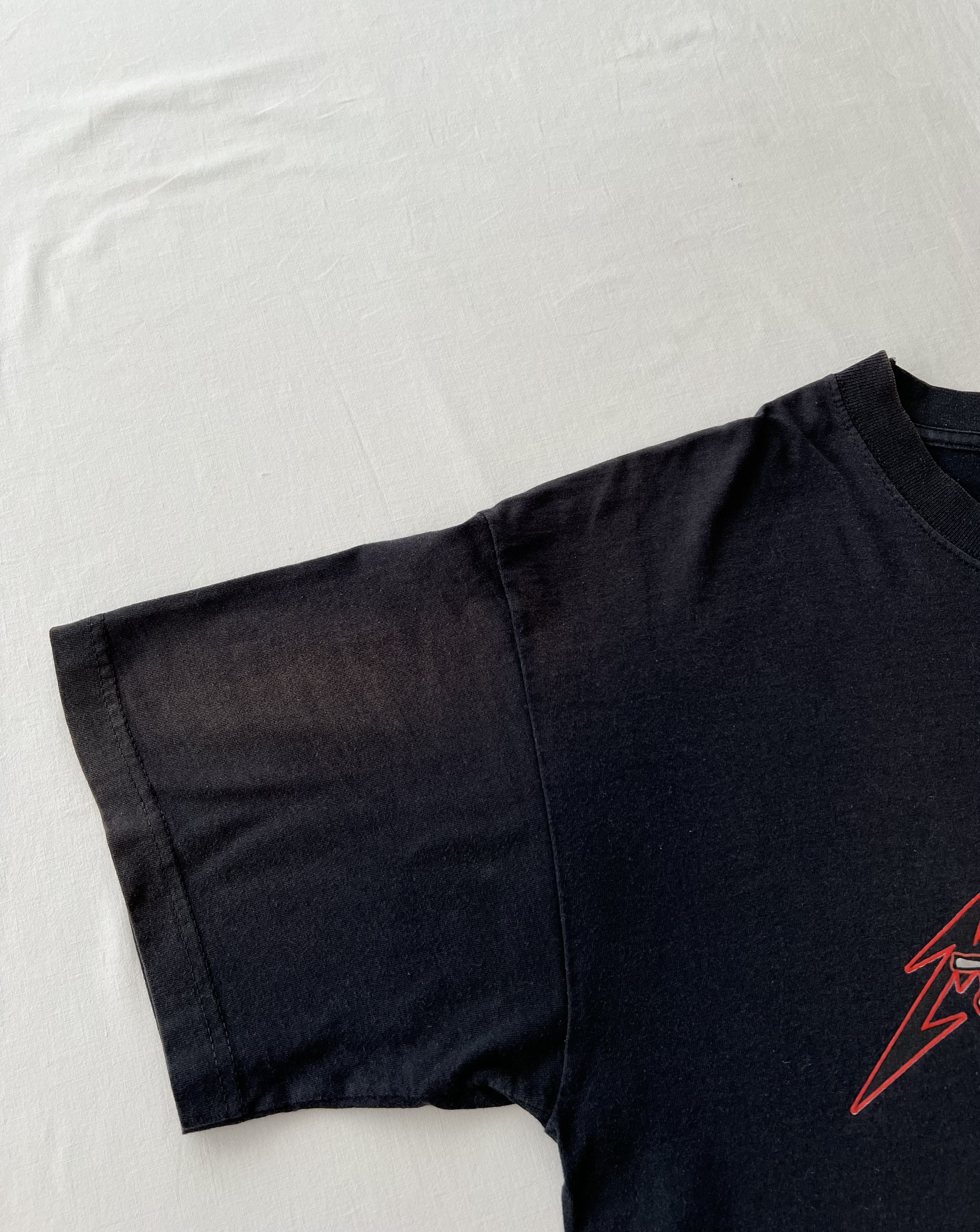 Band Tees Vintage 2002 Metallica Rock Band Faded Black T-shirt Size US L / EU 52-54 / 3 - 10 Thumbnail