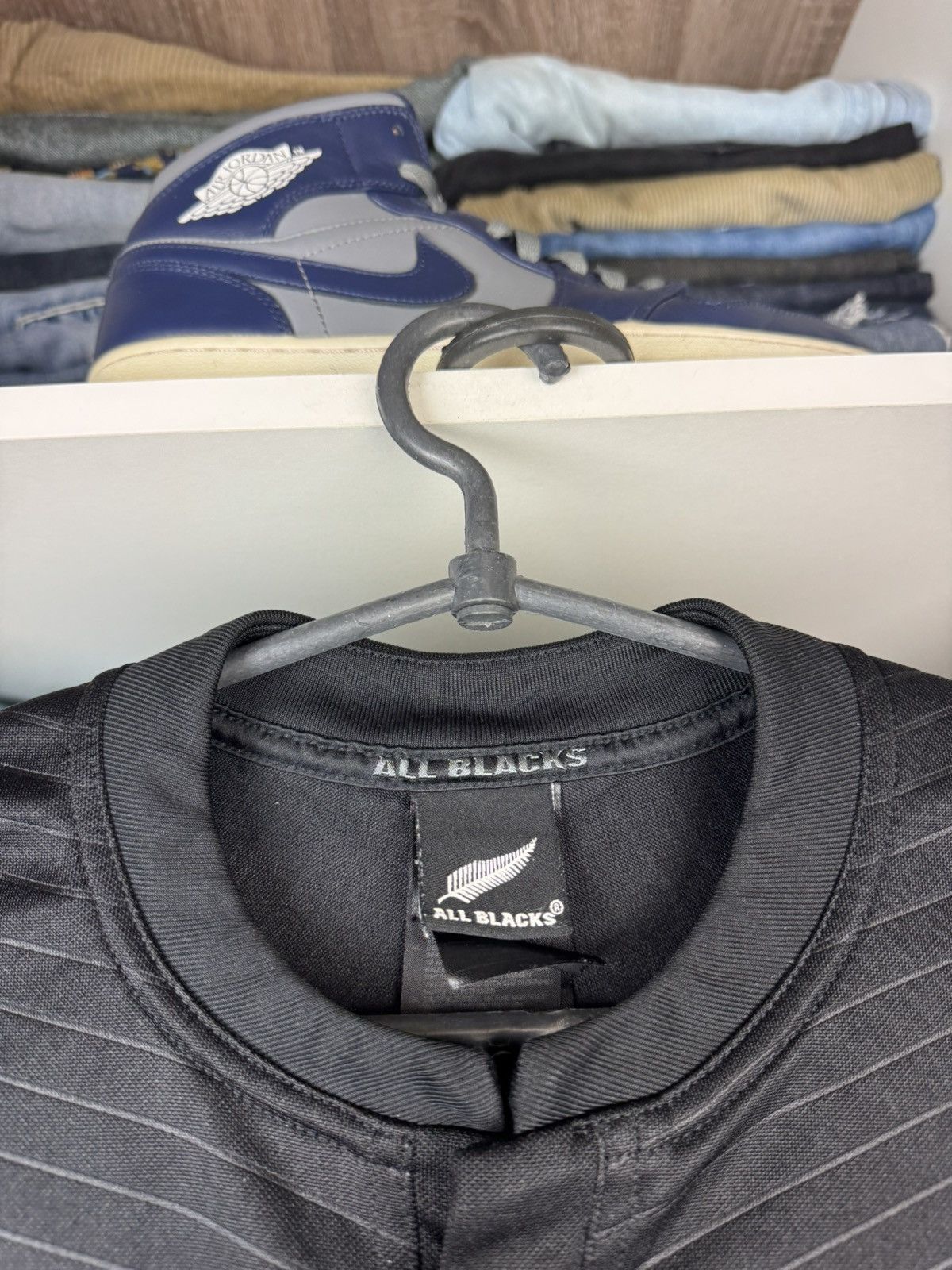 Adidas 2015 Adidas All Blacks Rugby Jersey New Zealand Shirt Size US M / EU 48-50 / 2 - 3 Thumbnail