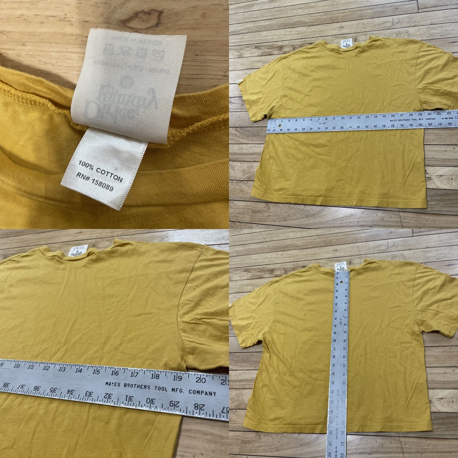 Vintage VINTAGE Dirtee Laundry Crop Top Shirt Women XL Y2k Fairy Sun Moon Desert Yellow 38" Size XL / US 12-14 / IT 48-50 - 8 Thumbnail