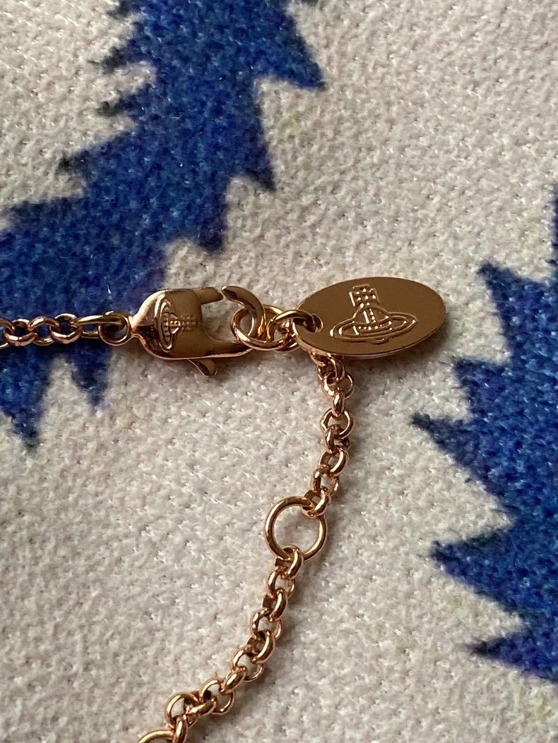 Vivienne Westwood Vivienne Westwood Mid-century full-diamond Saturn necklace Size ONE SIZE - 5 Thumbnail
