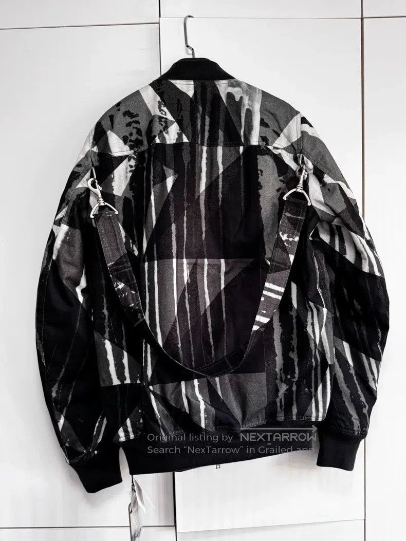 Rick Owens Rick Owens Fall/Winter 2016 Camouflage Splash Bomber Jacke Size US XS / EU 42 / 0 - 6 Thumbnail