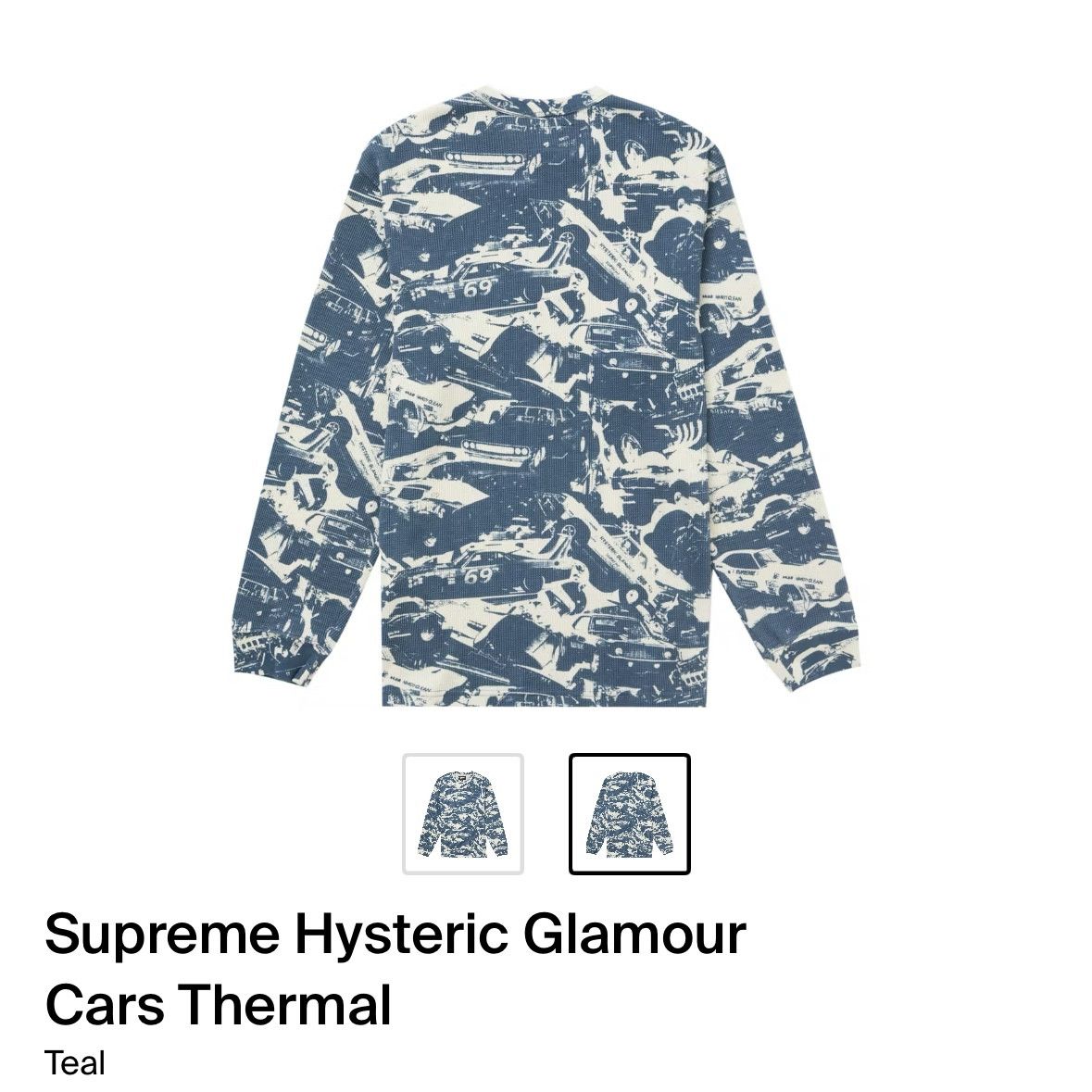 Supreme Hysteric Glamour Long Sleeve | Grailed