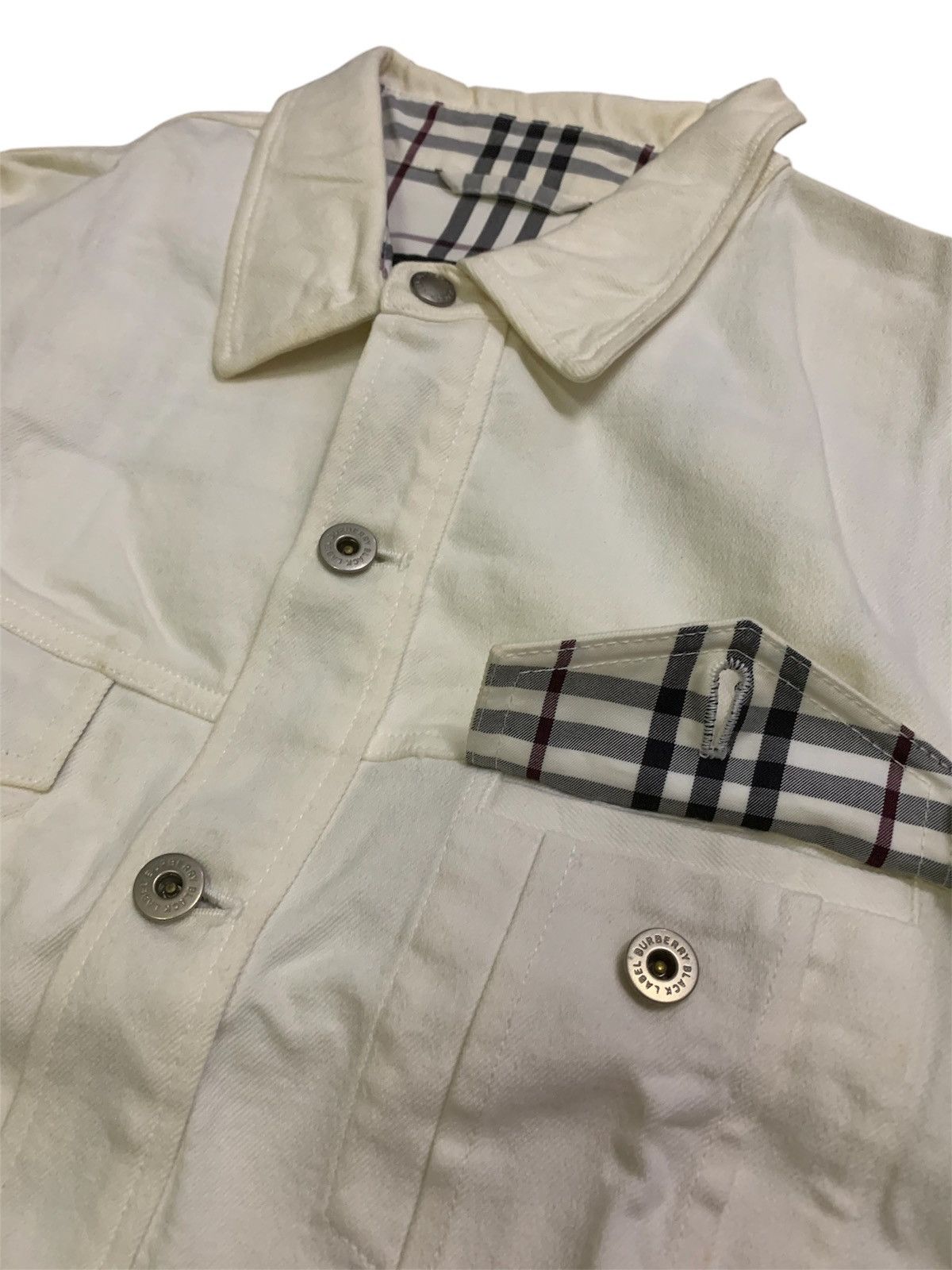 Burberry Burberry Black Label Nova Check Trucker Jacket Size US M / EU 48-50 / 2 - 5 Thumbnail