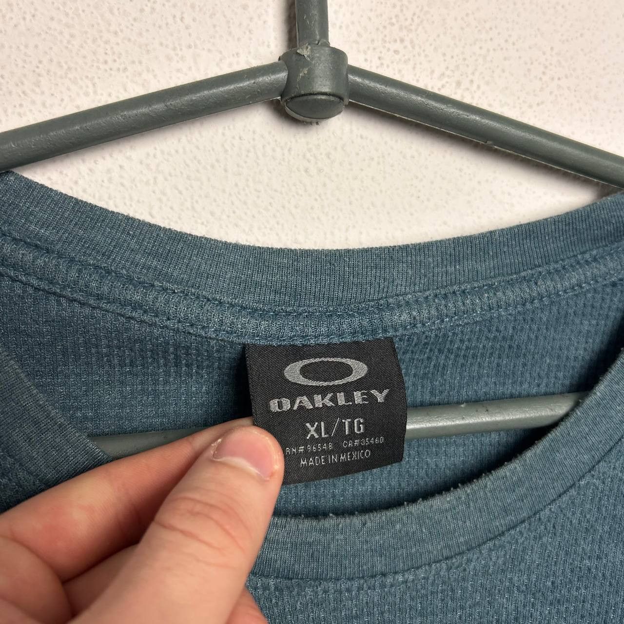 Oakley Vintage Oakley Softwear big logo streetwear y2k longsleeve Size US XL / EU 56 / 4 - 4 Thumbnail