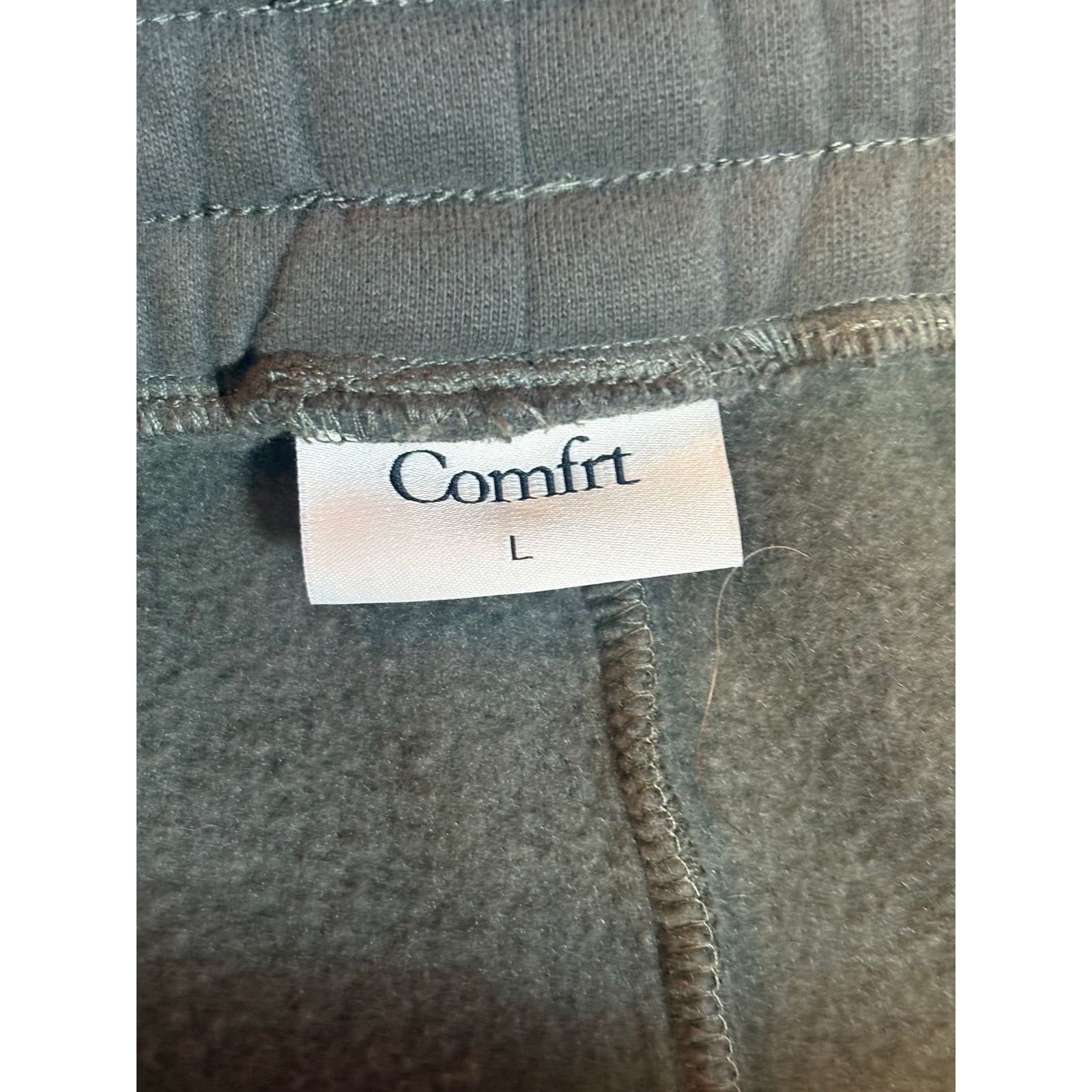 Other NEW Unisex Large Cloud Comfrt Millstone Green Sweatpants Size US 36 / EU 52 - 5 Thumbnail