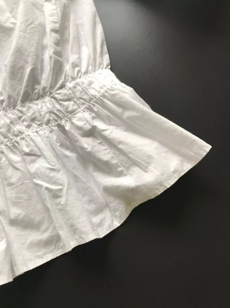 Comme des Garcons Comme Des Garcons Vintage shirt with lace trim Size M / US 6-8 / IT 42-44 - 5 Thumbnail
