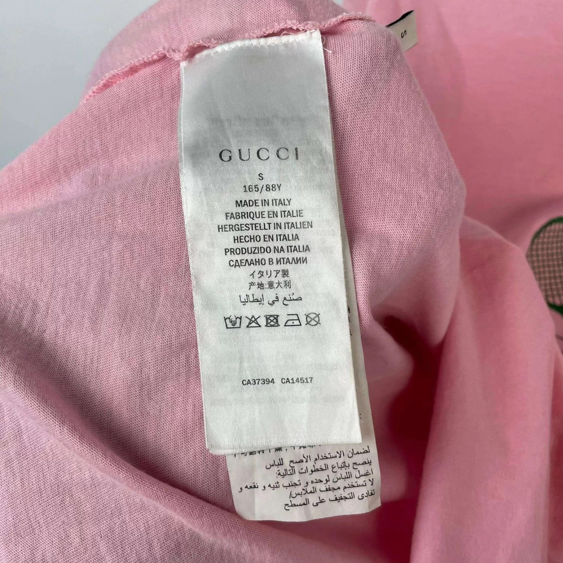 Gucci Gucci Pink Short-Sleeve Tee Size S / US 4 / IT 40 - 9 Thumbnail