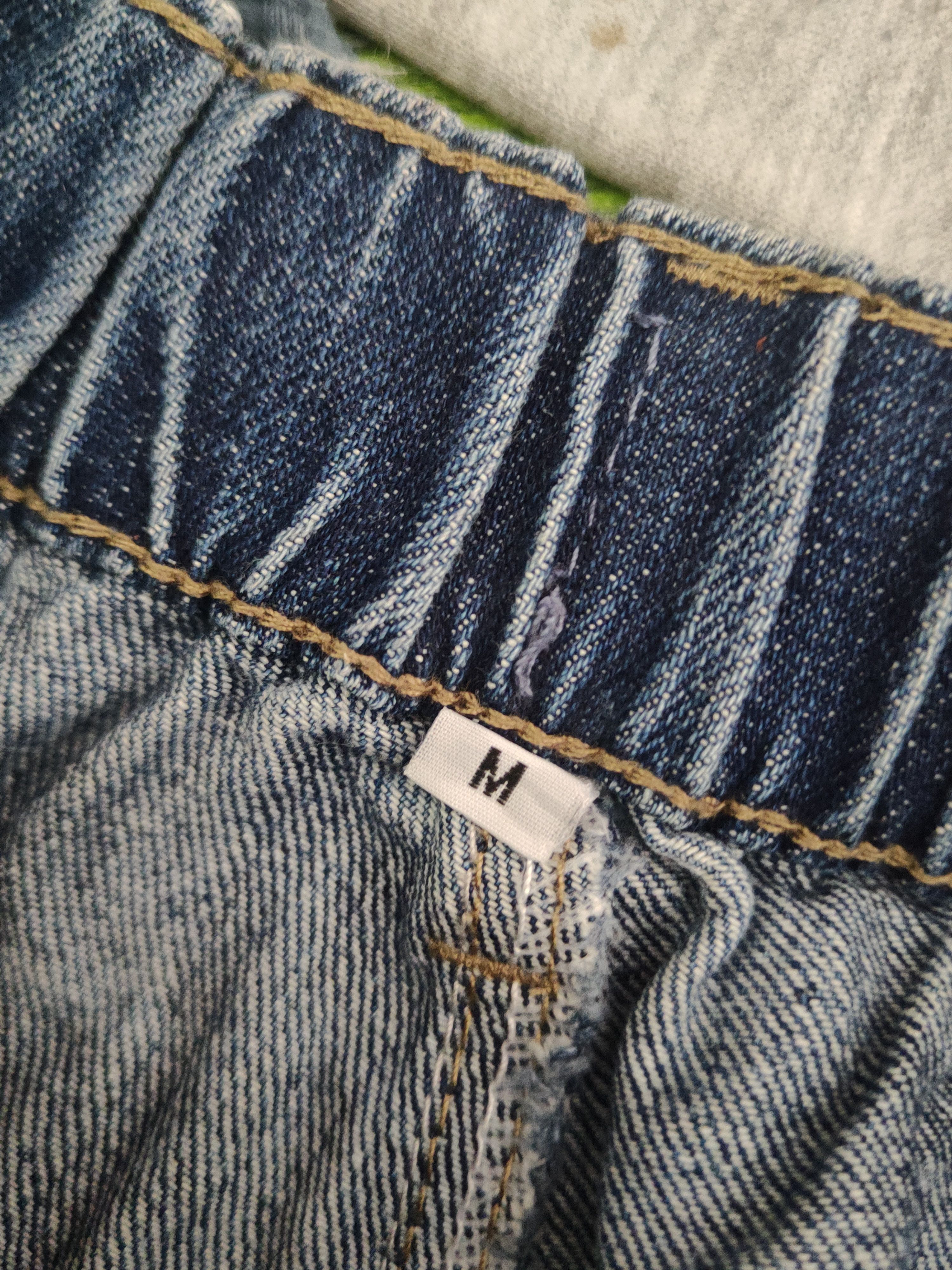 Japanese Brand DL Japanese Brand Blue Gray Multipocket Half Jeans# 46-004 Size 28" / US 6 / IT 42 - 13 Thumbnail