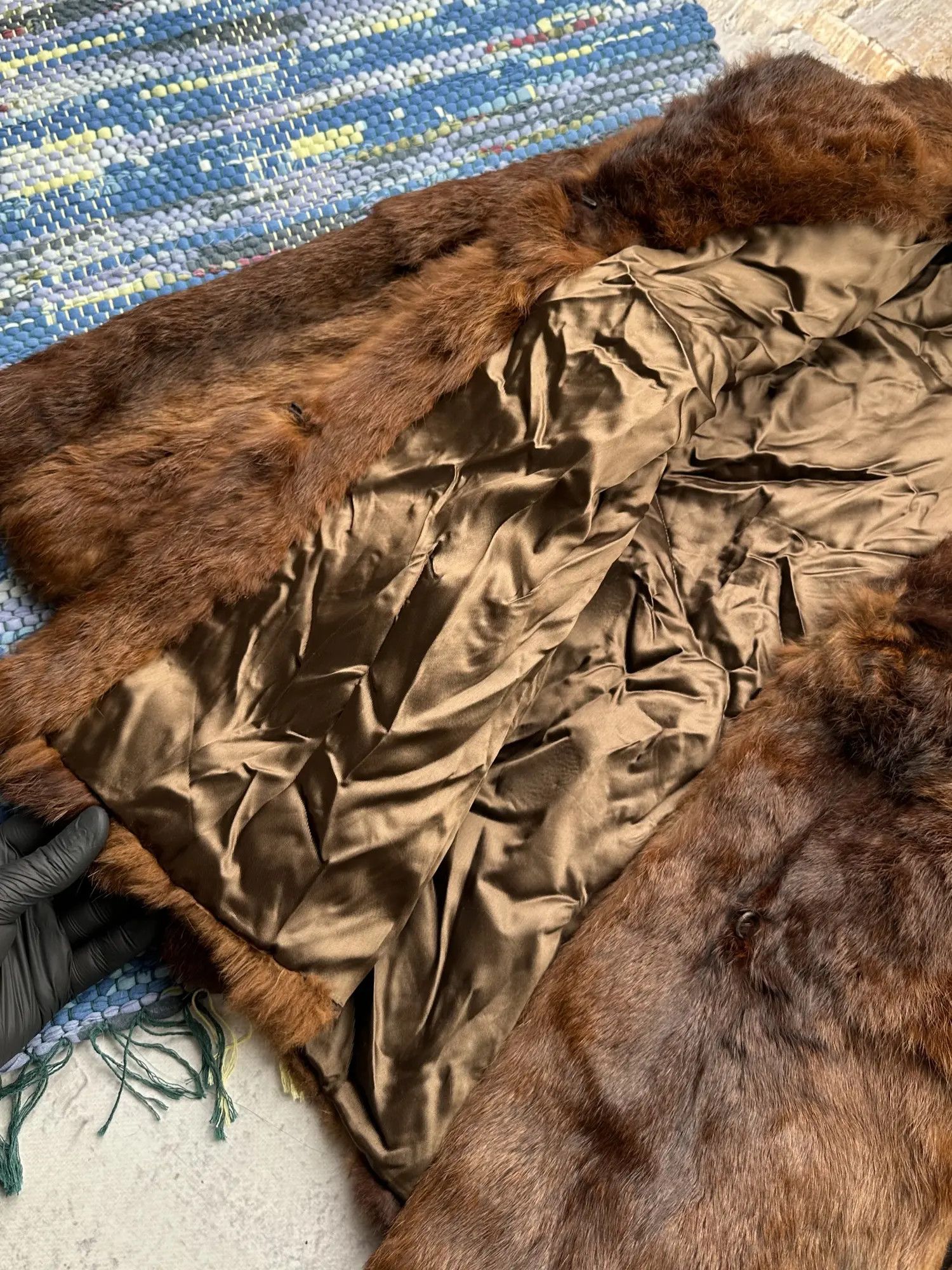 Vintage Vintage Real Rabbit Fur Jacket A253D15(44) Size M / US 6-8 / IT 42-44 - 5 Thumbnail