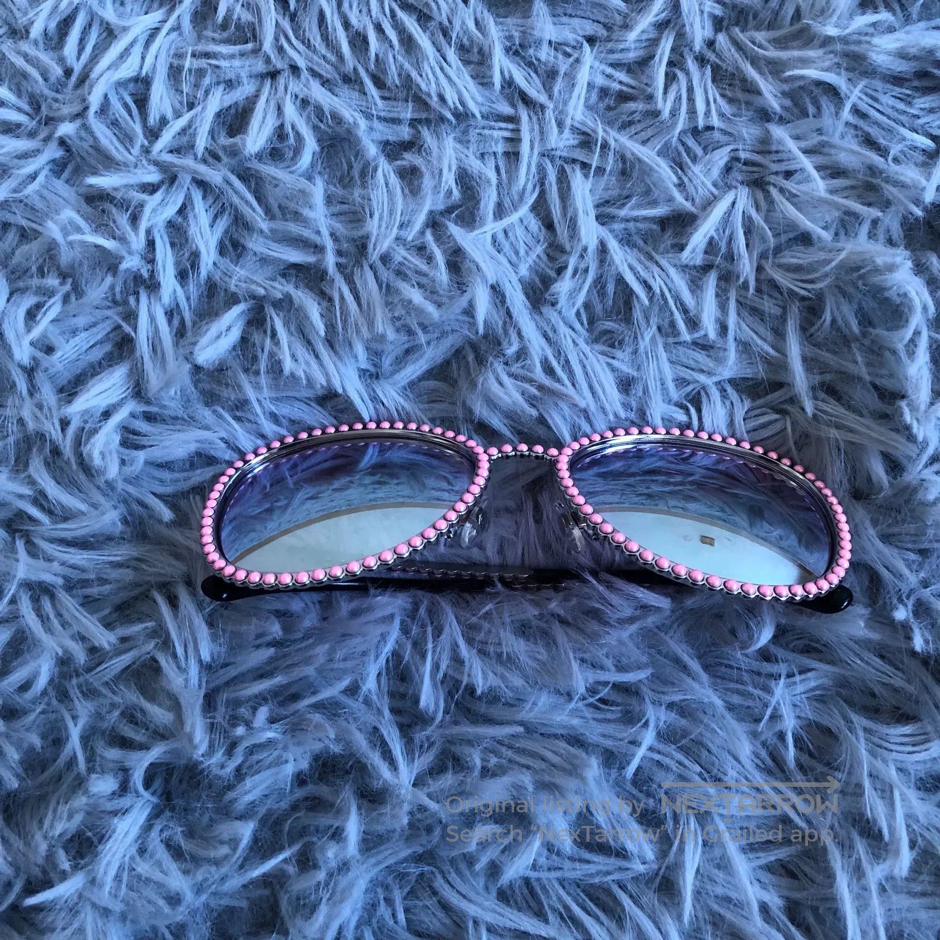 Chanel Chanel Pink Pearl Sunglasses. Size ONE SIZE - 2 Thumbnail