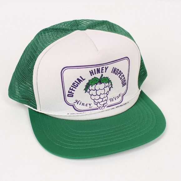 Vintage Vintage 1983 “Hiney Wine” Trucker Hat Size ONE SIZE - 1 Thumbnail