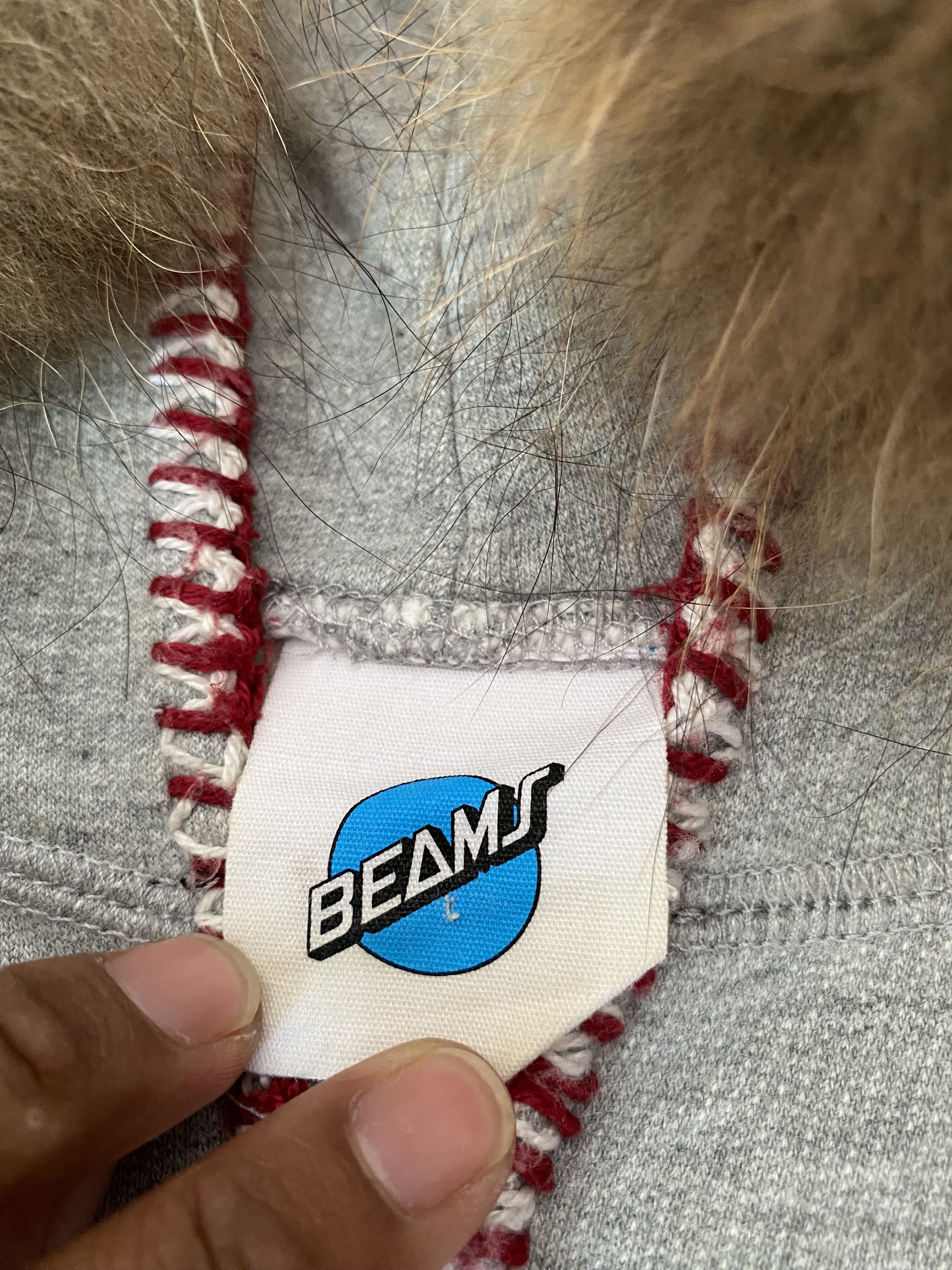 Beams Plus × Japanese Brand × Le Grande Bleu (L.G.B.) Beams by toyo enterprises distressed fur hoodie Size US M / EU 48-50 / 2 - 5 Thumbnail