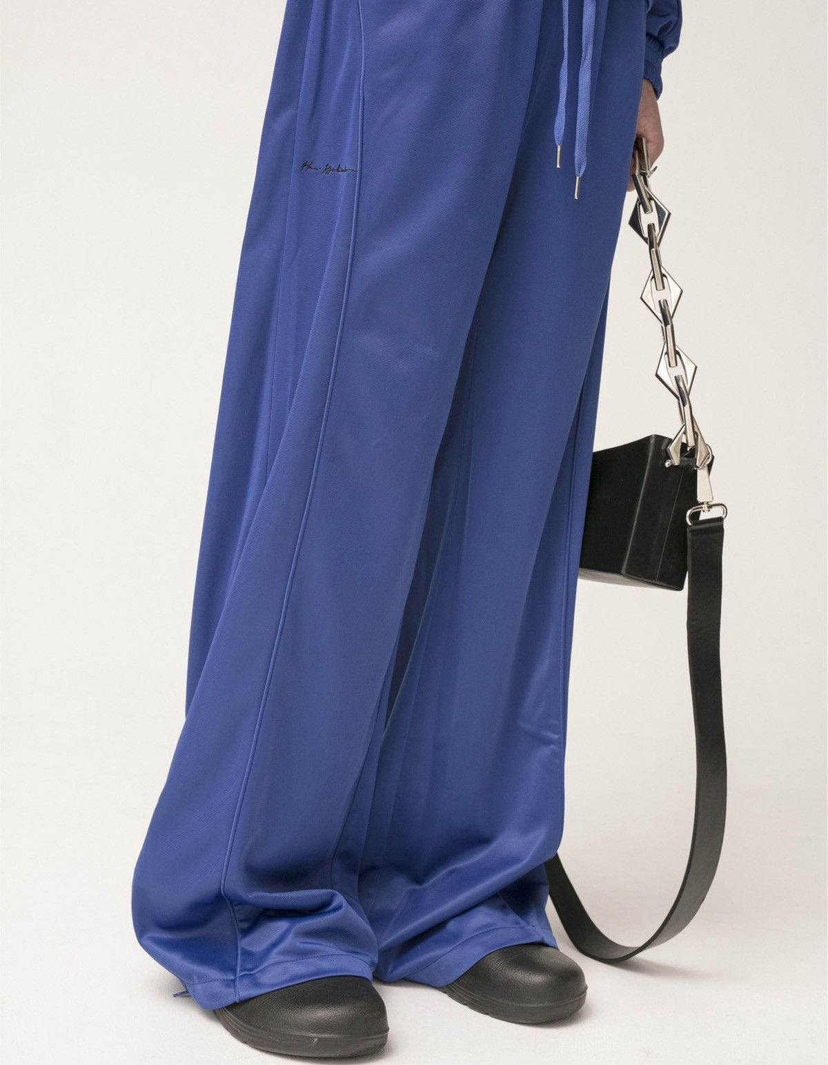 Han Kjobenhavn SS23 !DSWT! Han Kjobenhavn Oversized Loose Blue Track Pants Size US 32 / EU 48 - 7 Thumbnail